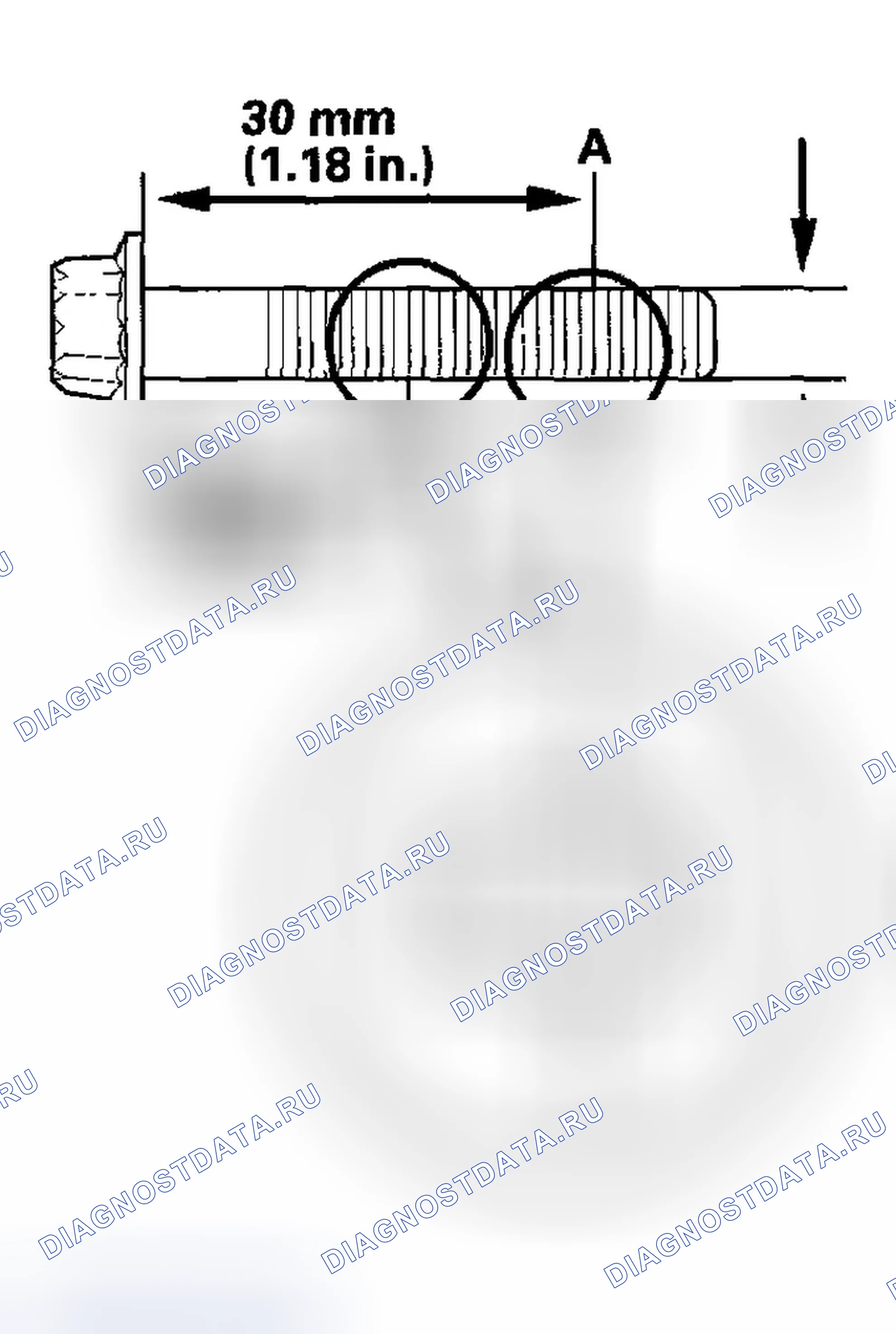 Рис. 214: Проверка болта шатуна. Honda Insight ZE1