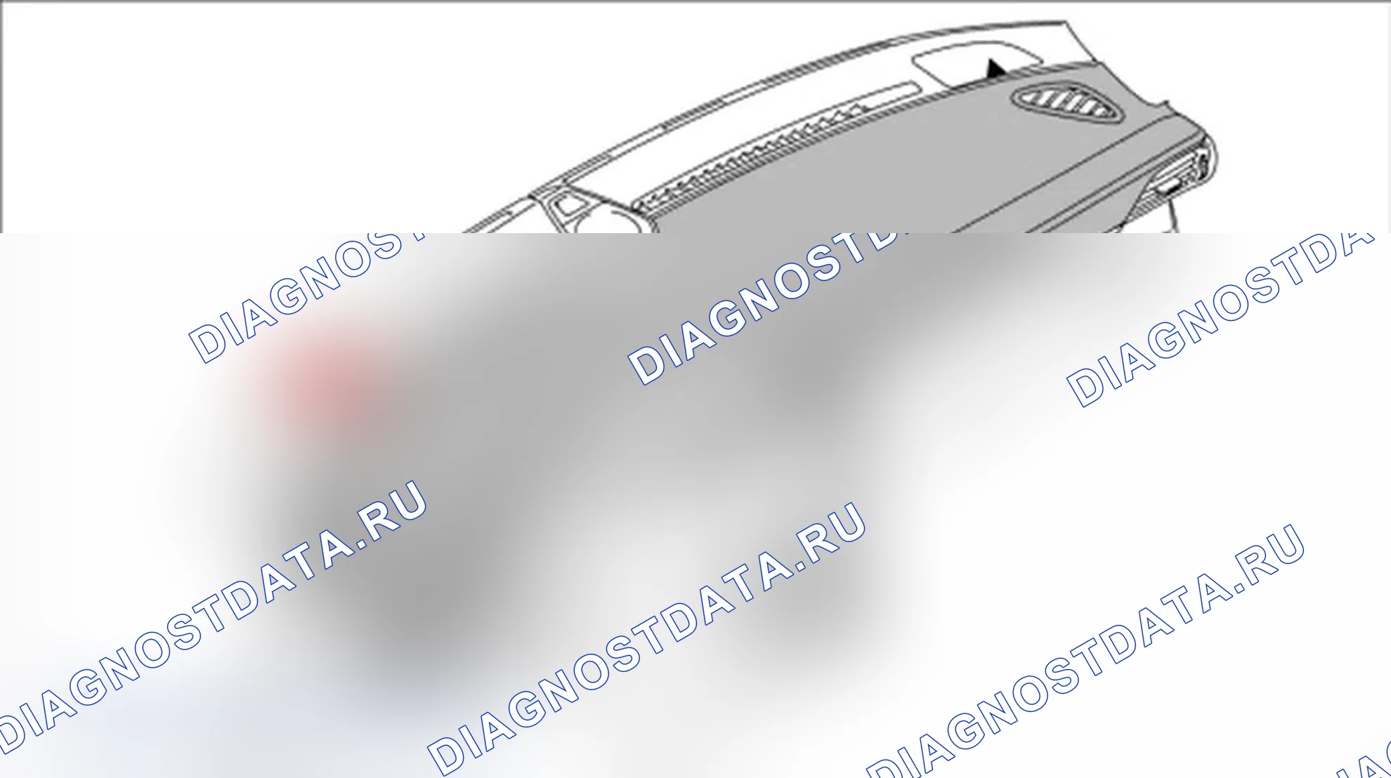 Рис. 61: Проверка зажимов приборной панели. Porsche 911 GT3 997