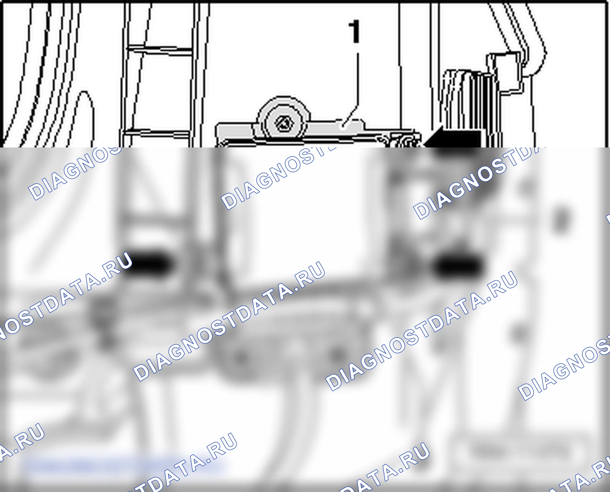 Ассистент смены полосы движения Side Scan. Volkswagen Phaeton I