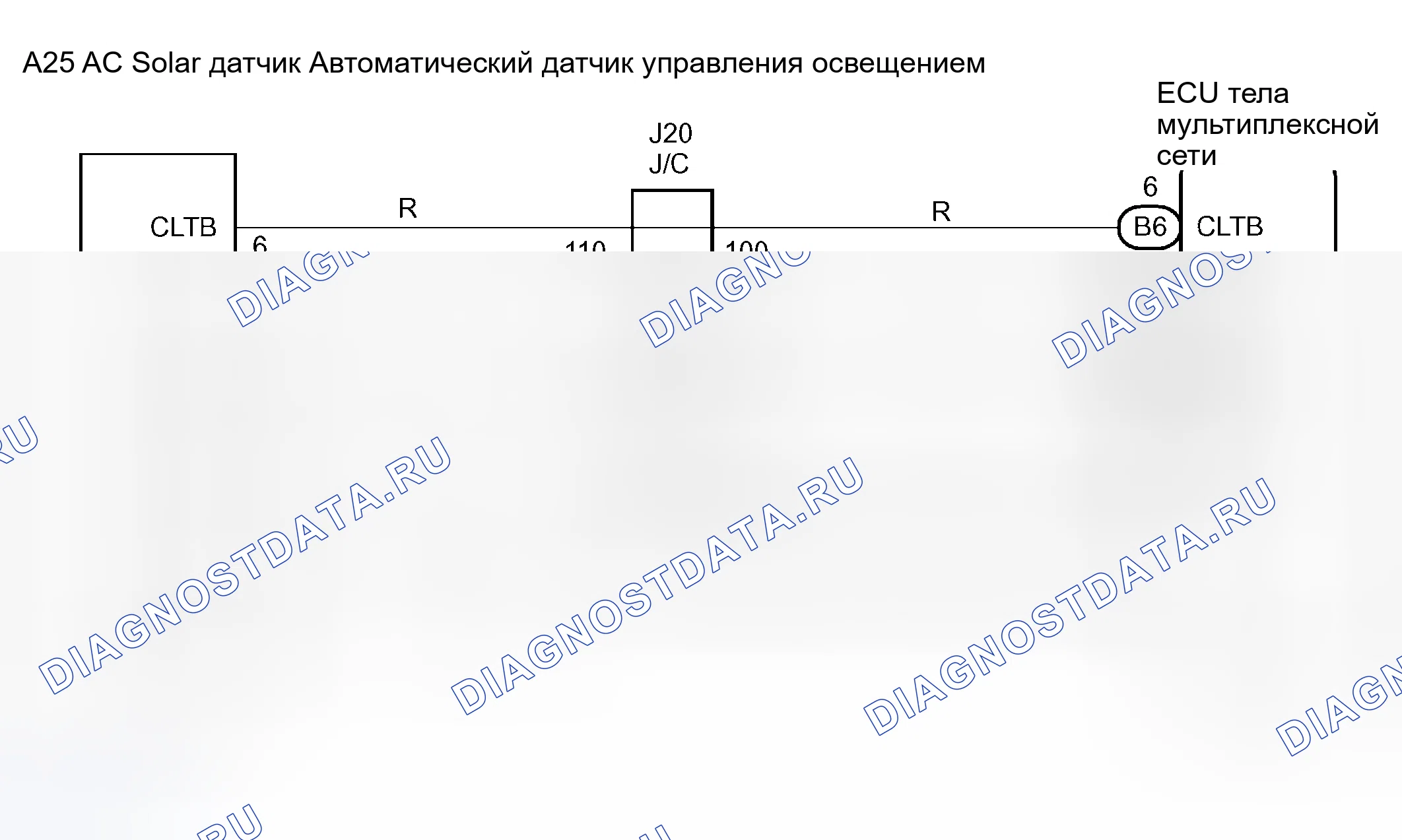 Рис. 20: электросхема. Toyota Sienna II