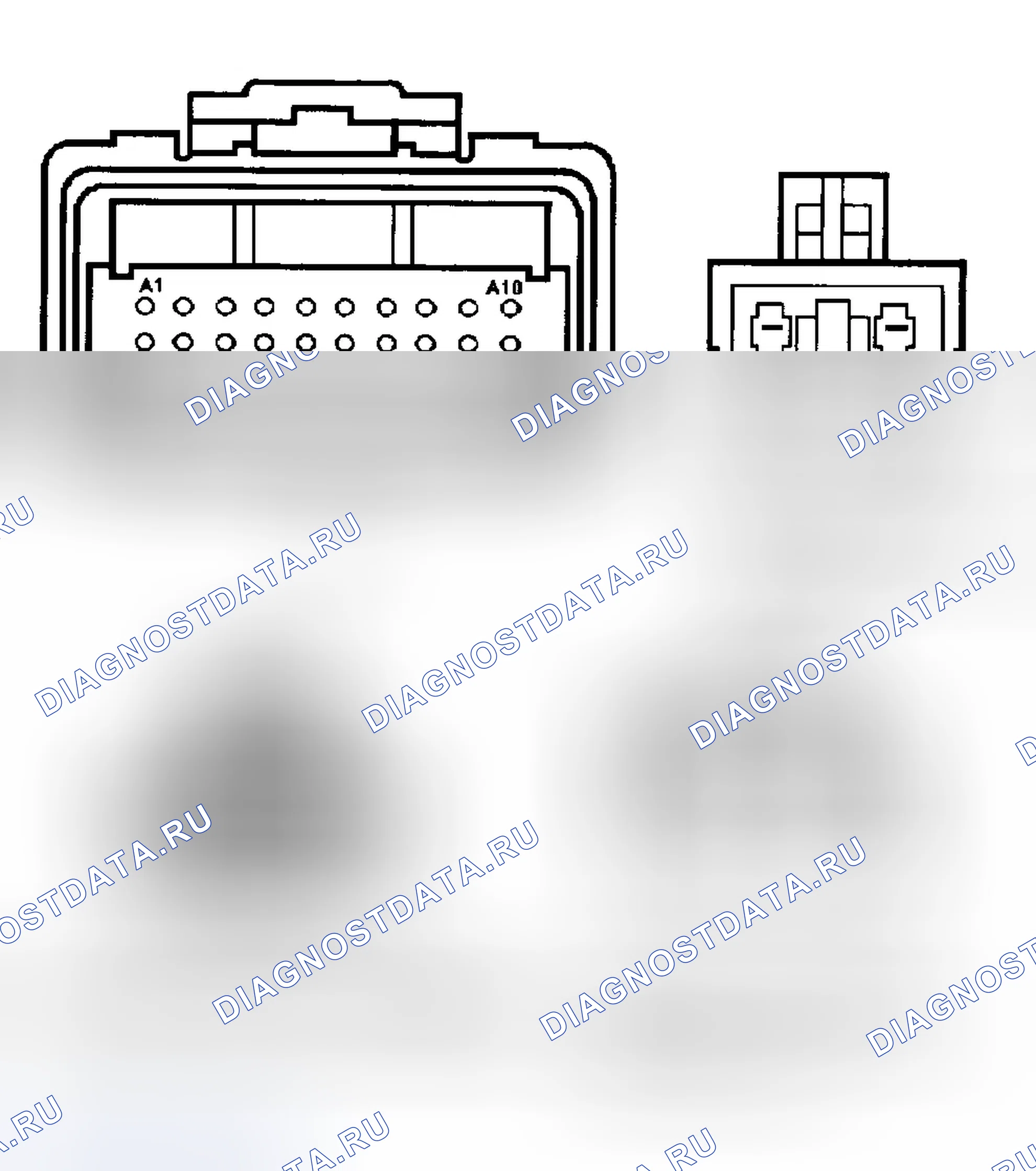 Рис. 9: ИДЕНТИФИКАЦИЯ СОЕДИНИТЕЛЯ. Buick LeSabre VII