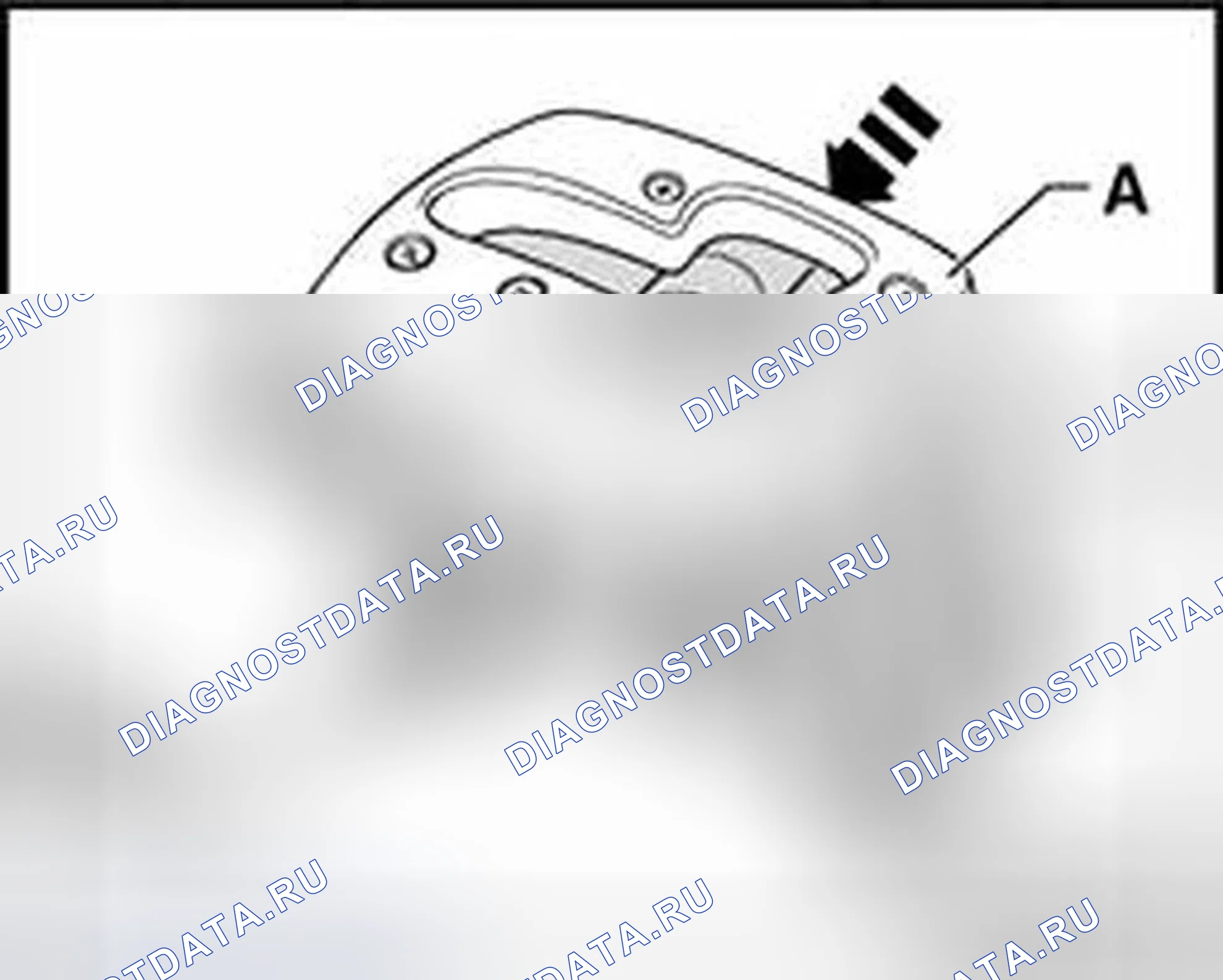 Рис. 19: Снятие формовки крышки с рамы. Audi A8 D3 рестайлинг 2