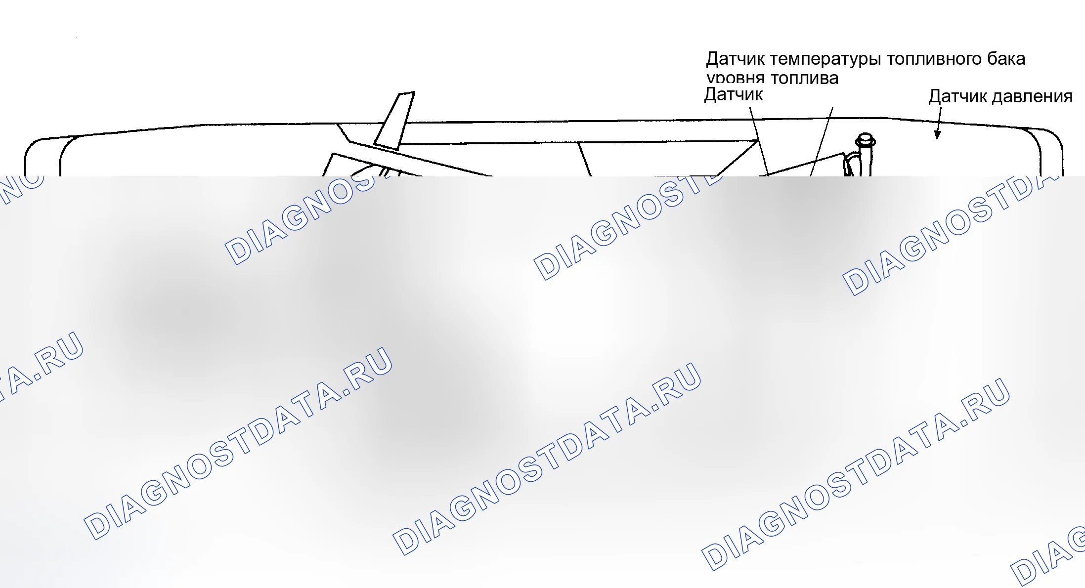 Рис. 2: Расположение компонентов (2 из 4). Subaru Impreza GC/GF
