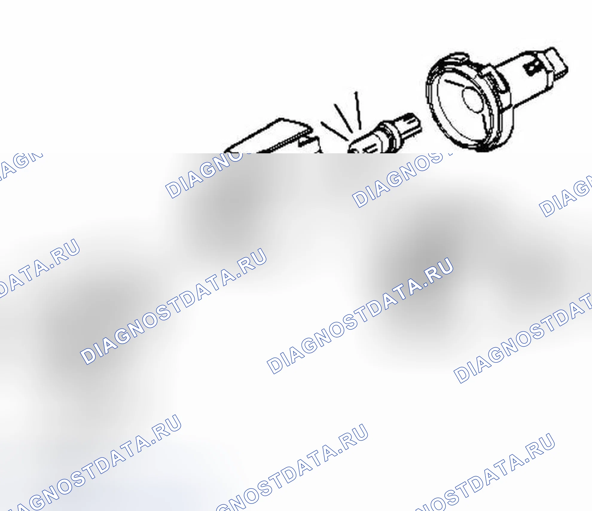 Рис. 407: Модули источников света. BMW X5 E53