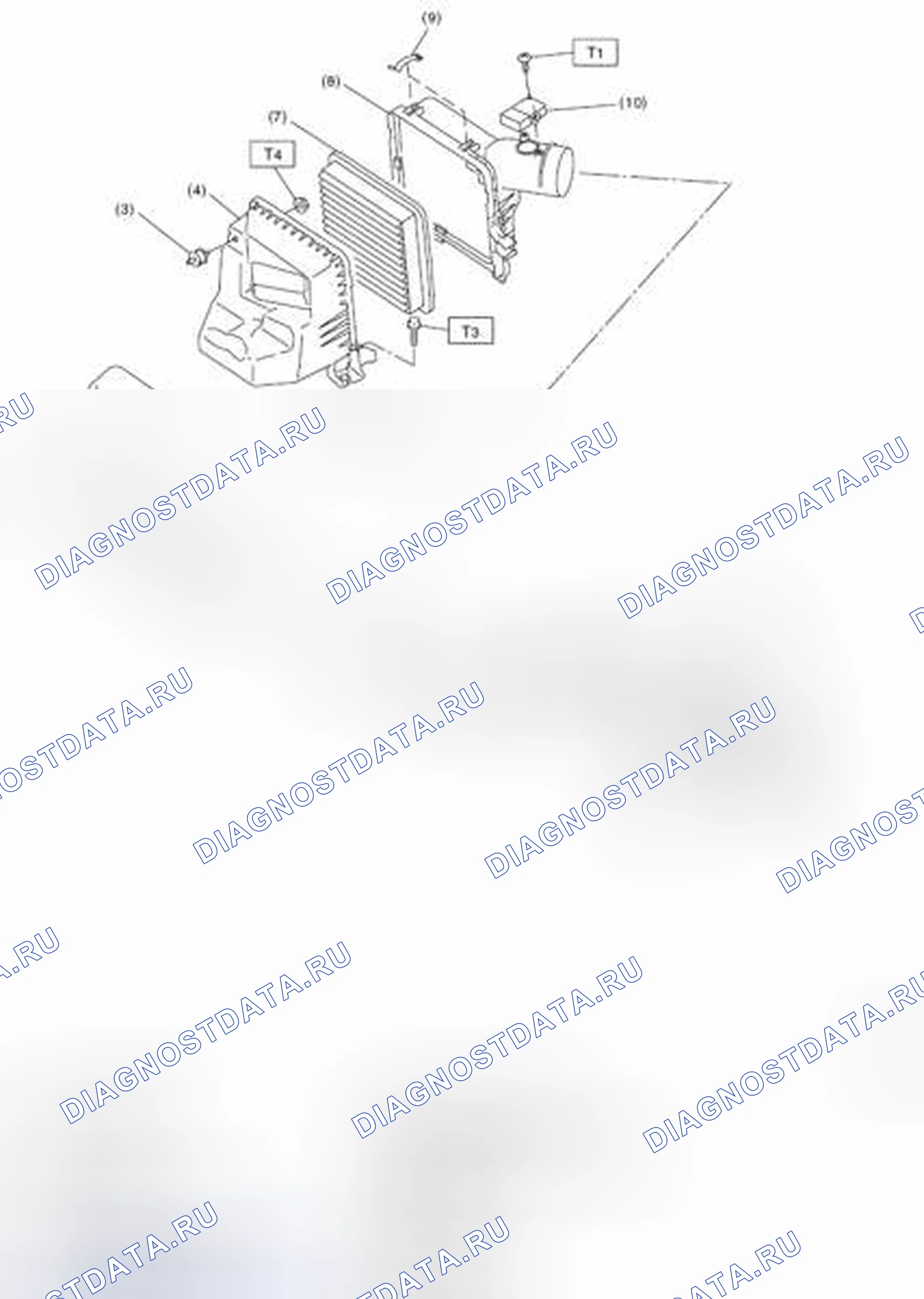 Рис. 458: КОМПОНЕНТ. Subaru Impreza GK