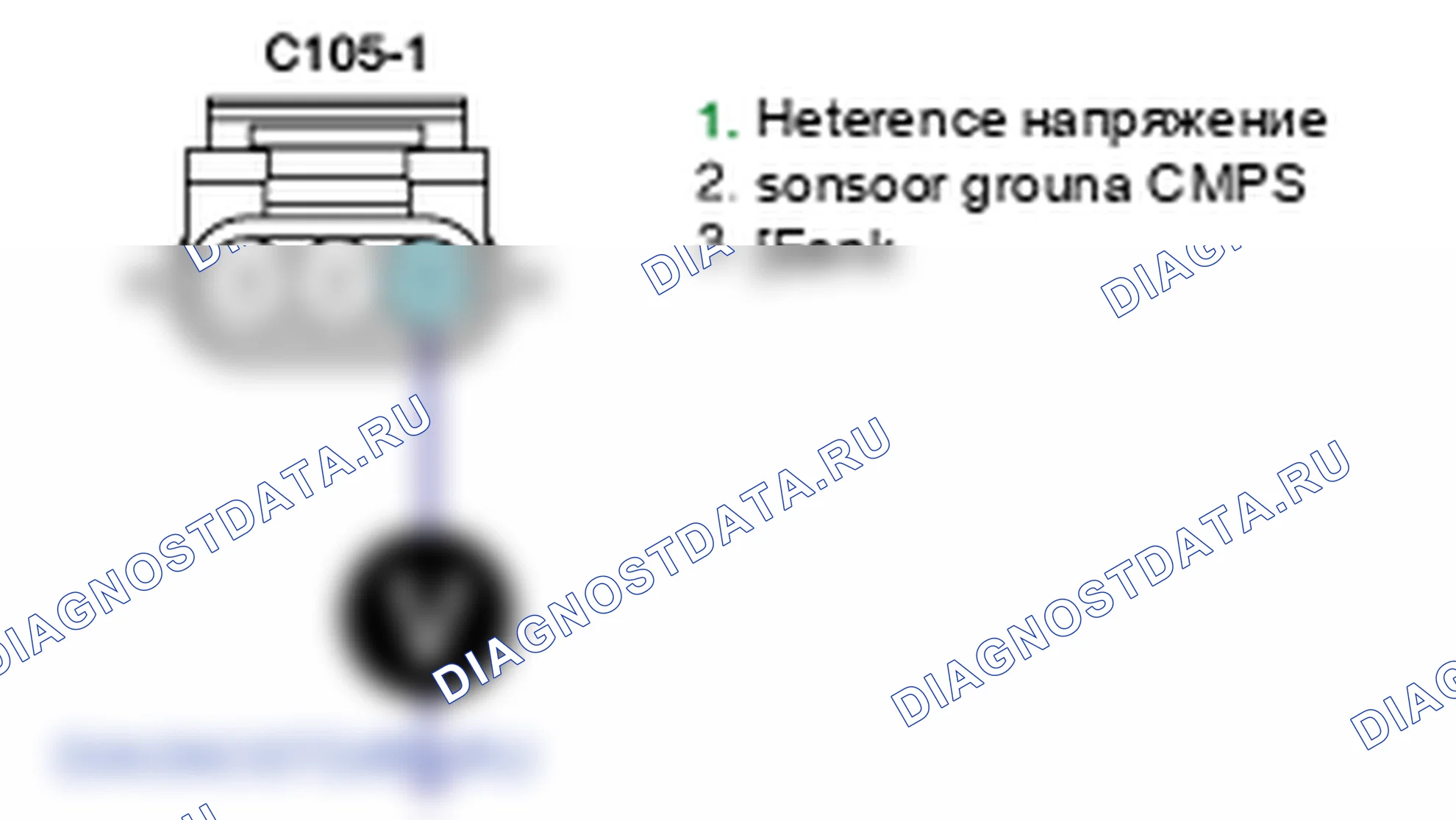 Контроль проводов — P0340. Kia Sorento BL
