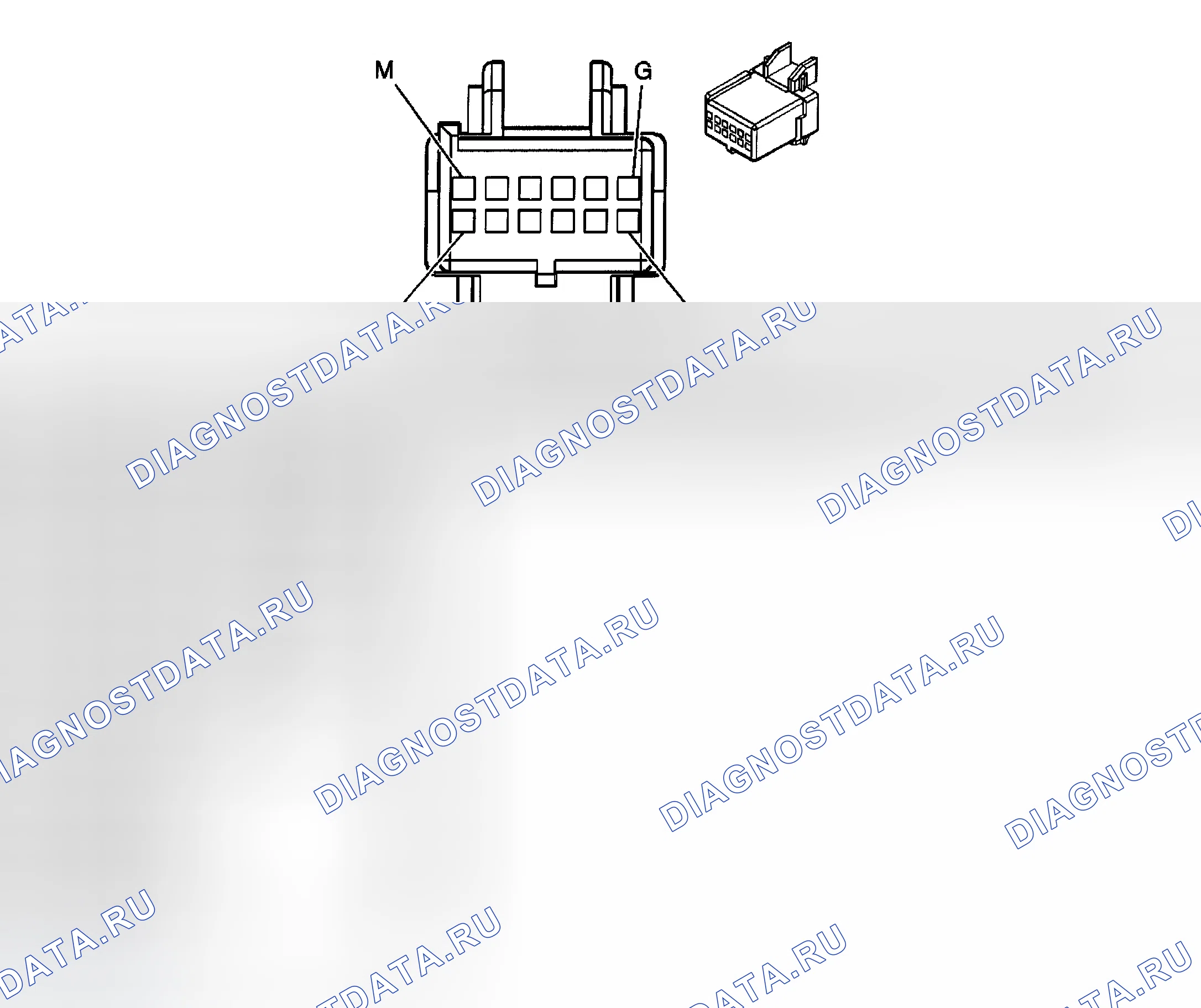 Рис. 1: ИДЕНТИФИКАЦИЯ СОЕДИНИТЕЛЯ. Chevrolet Silverado 2500 