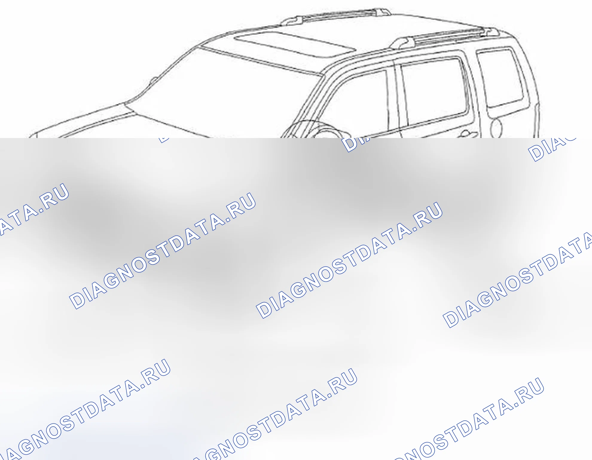 Рис. 2: Индекс расположения компонентов. Honda Pilot II