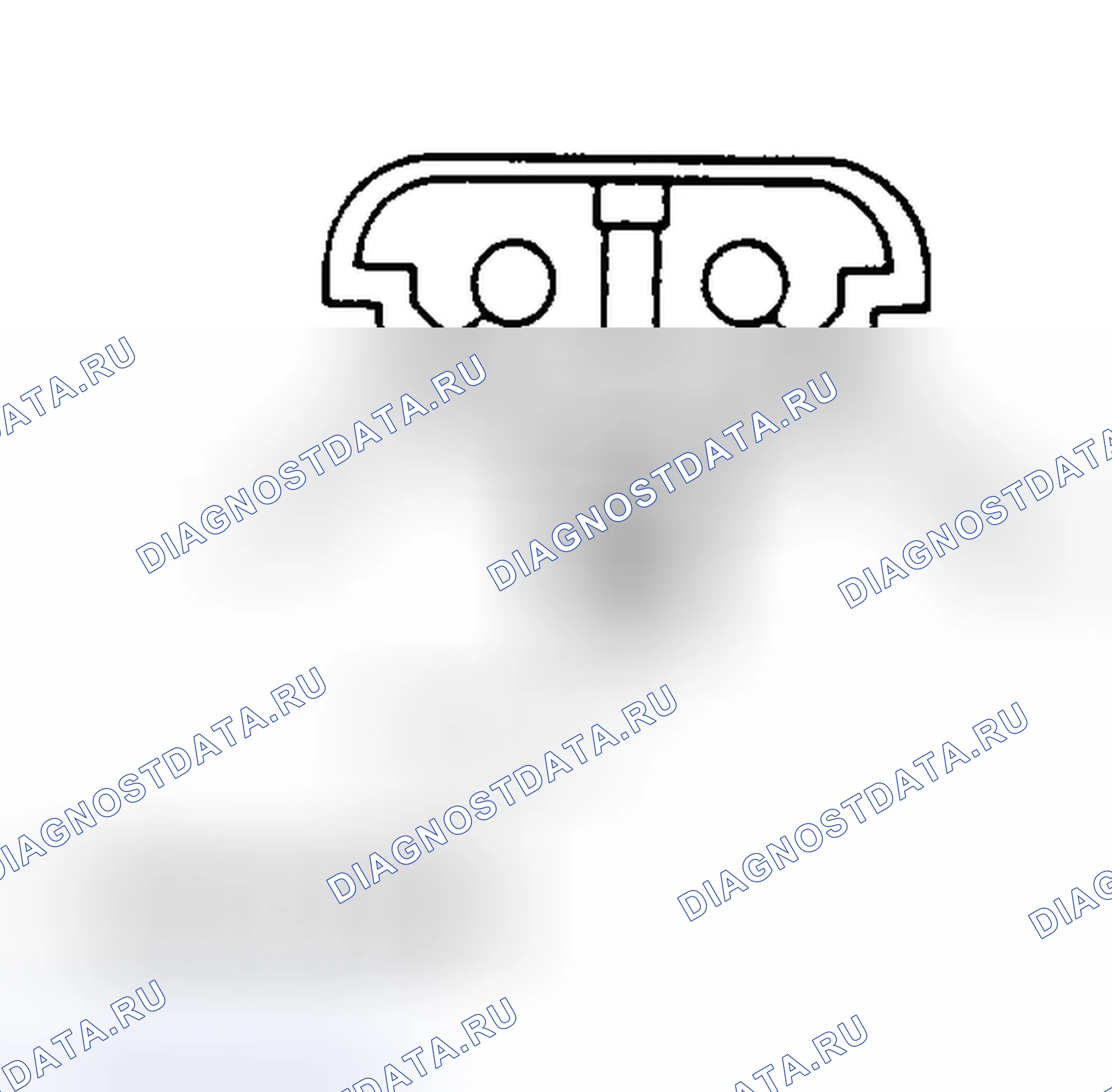 Рис. 3: Система дистанционного ввода. Mazda 121 II