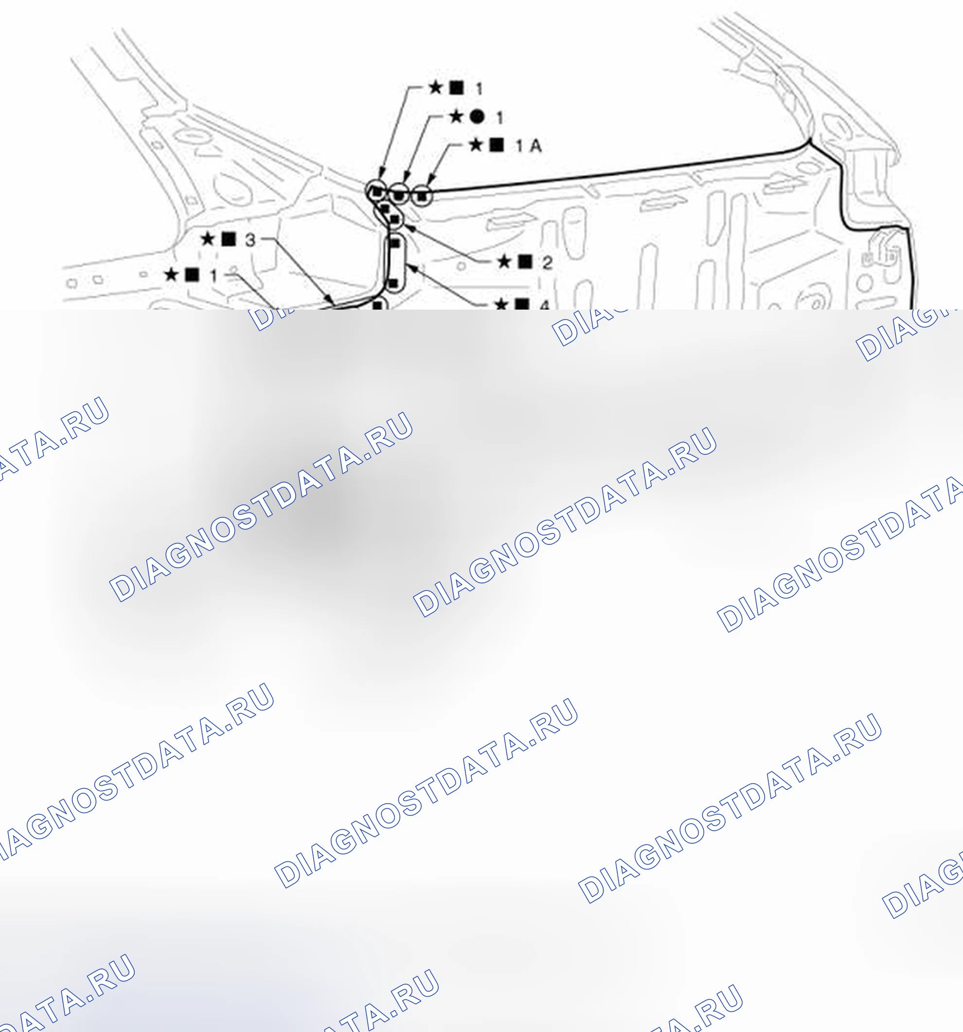 Рис. 63: Задняя панель. Honda MDX I