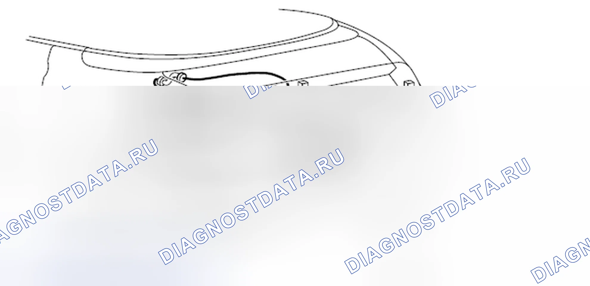 Рис. 80: БАГАЖНОЕ ОТДЕЛЕНИЕ. Mazda MPV III