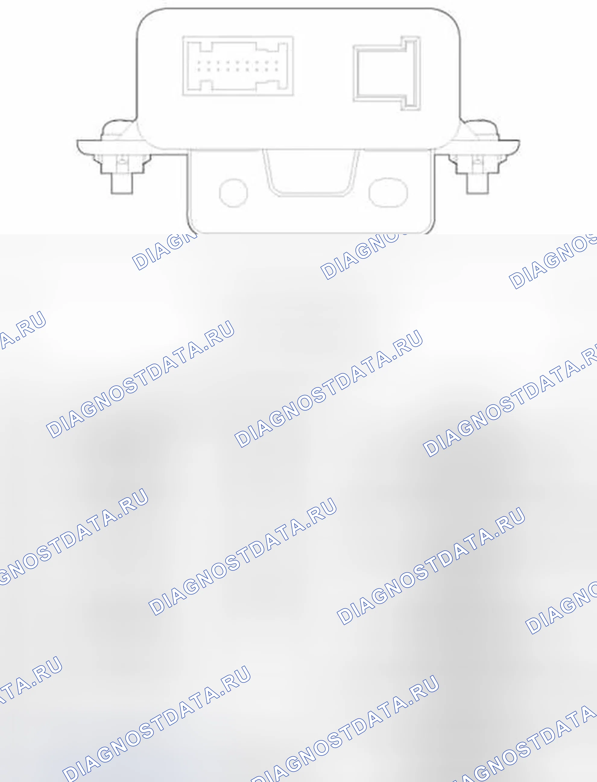 Рис. 2: Принципиальная схема. Hyundai Equus II