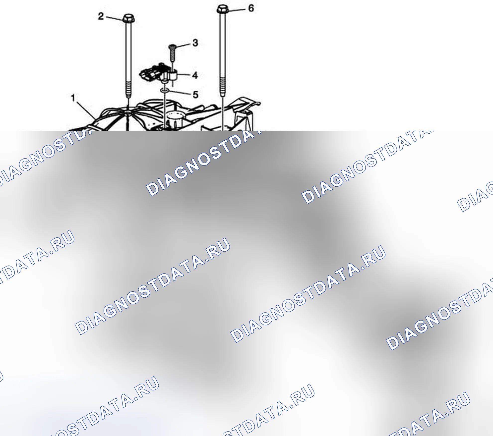 Рис. 5: Впускной коллектор (Lfx). Cadillac ATS I