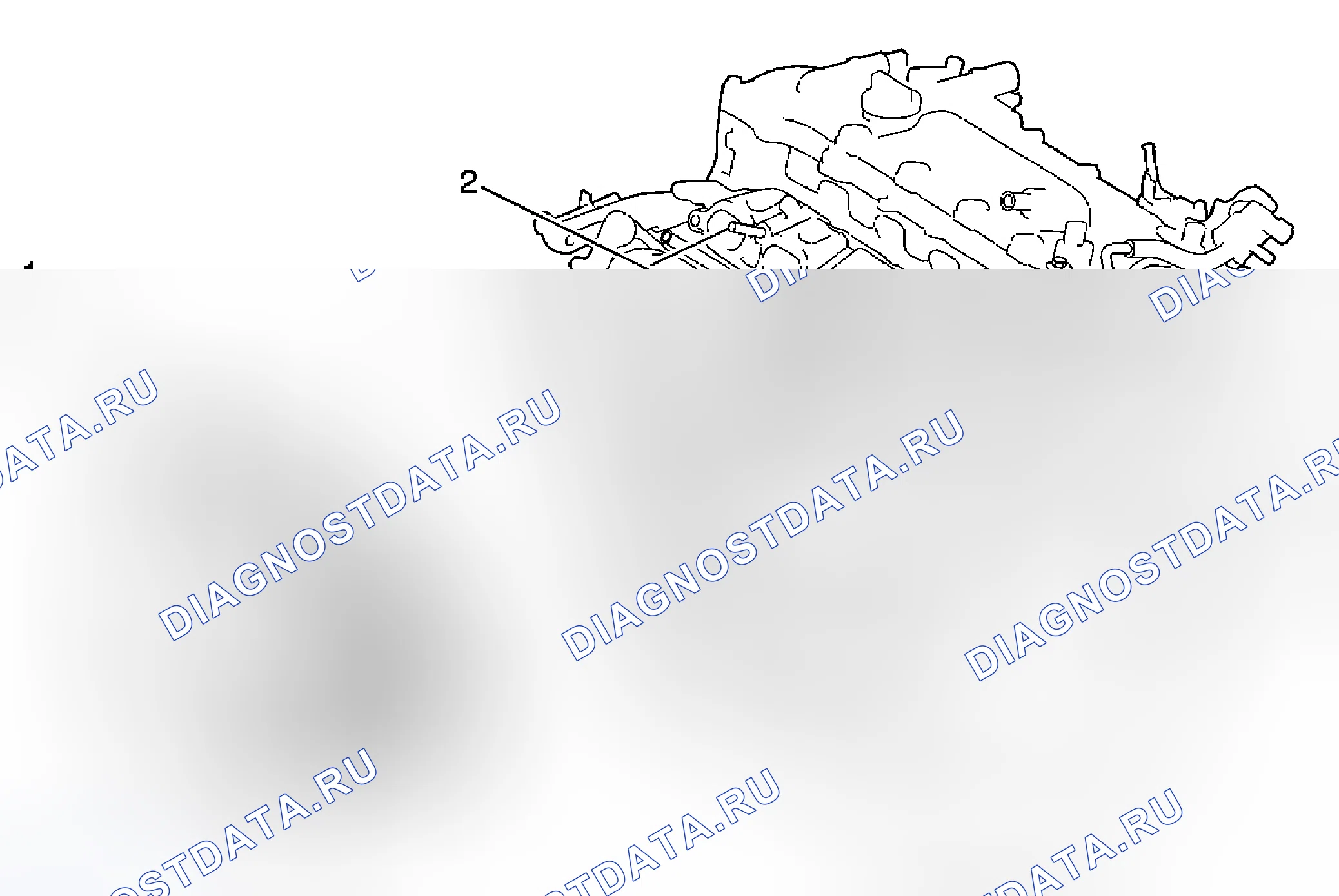 Рис. 30: Датчик детонации (датчик детонации). Kia Ceed JD