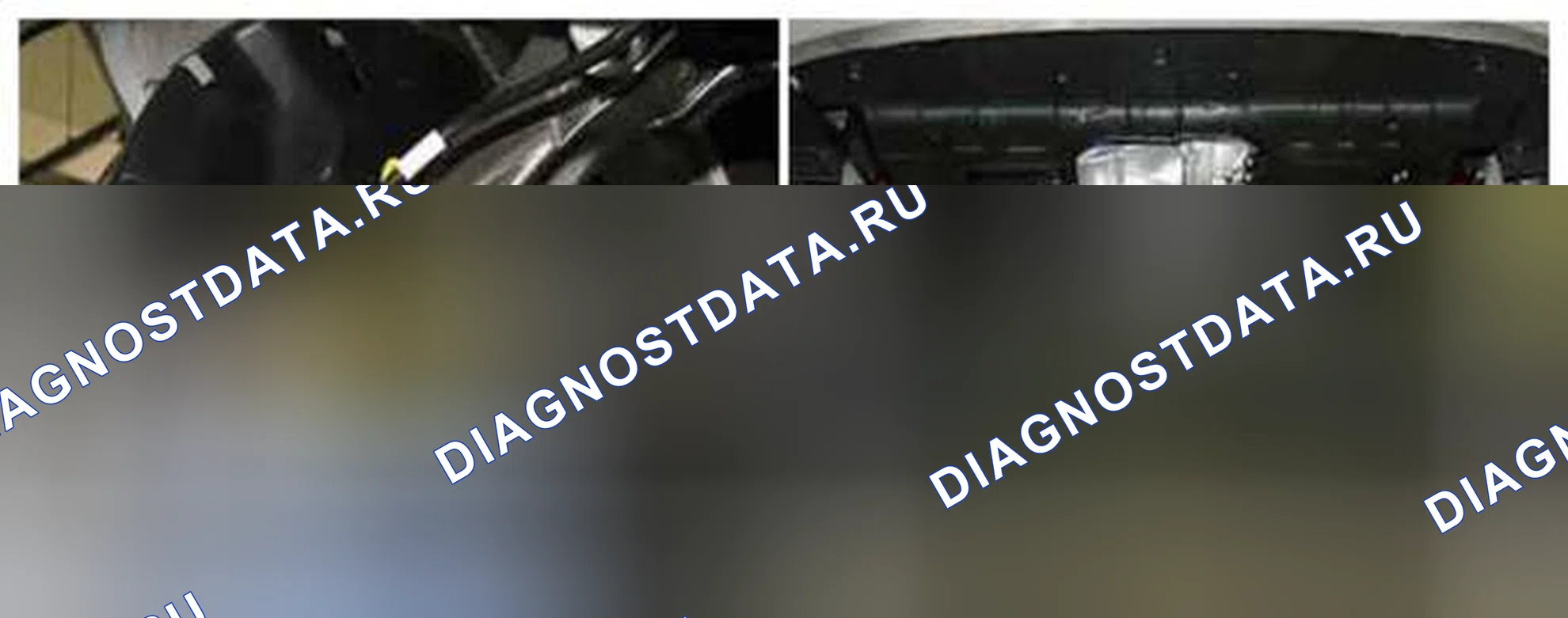 Рис. 173: Расположение компонентов. BMW 6 серия F06/F13/F12