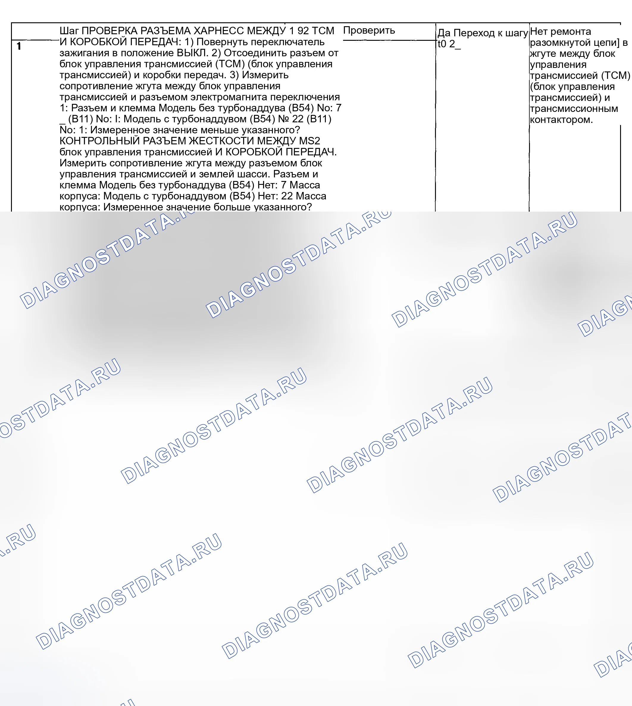 Рис. 633: ДИАГНОСТИЧЕСКАЯ ПРОЦЕДУРА. Subaru Impreza GD/GC/GG рестайлинг