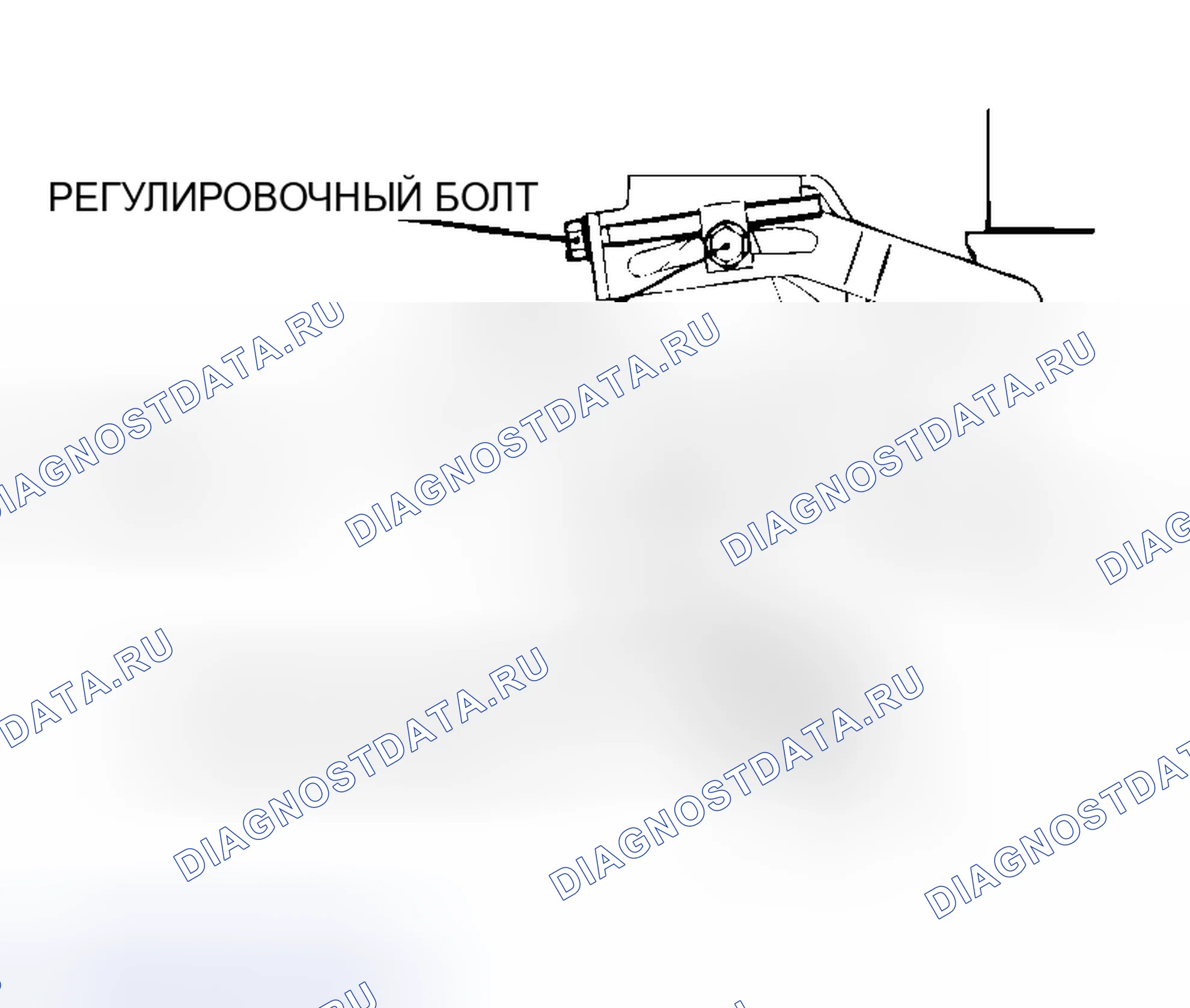 Рис. 51: Регулировка натяжения ремня привода генератора. Mitsubishi Lancer IX рестайлинг