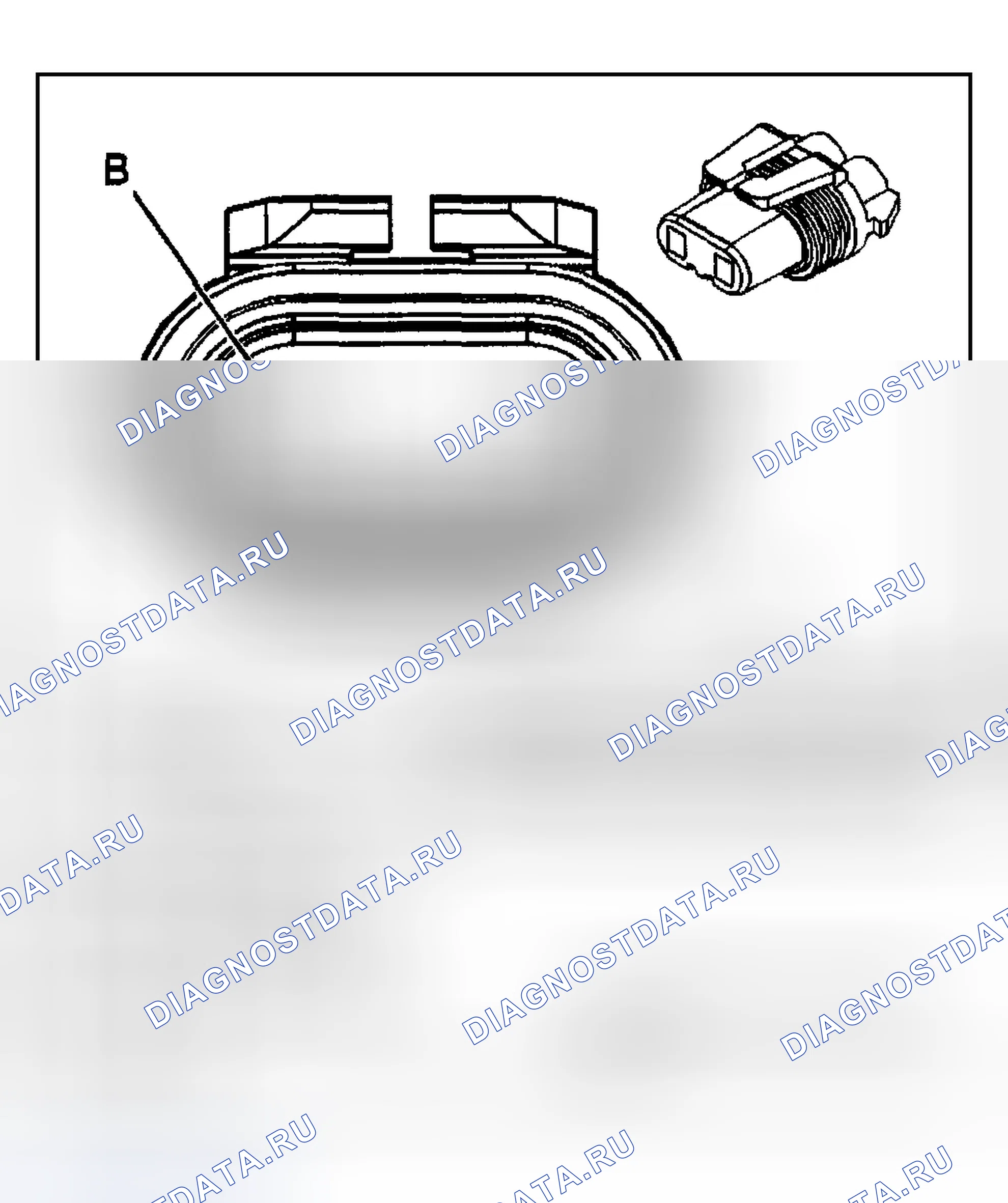 Рис. 393: Лампа для чтения - справа. Cadillac Seville V