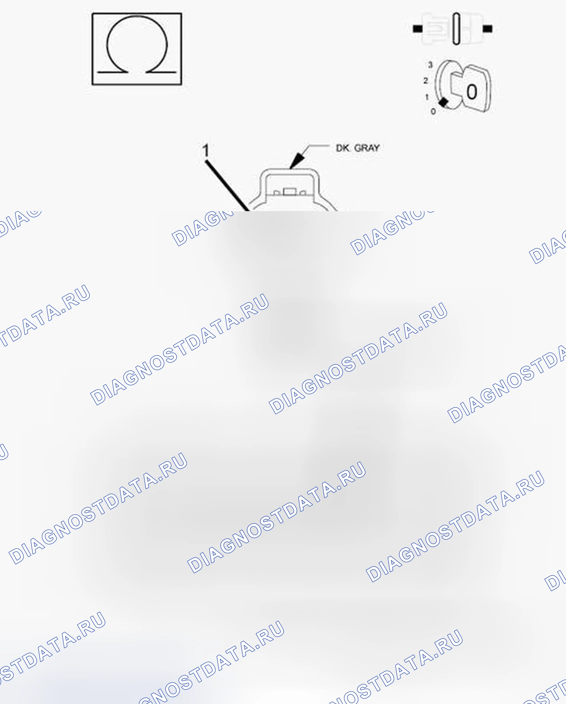 Рис. 176: P0501-ХАРАКТЕРИСТИКИ ДАТЧИКА СКОРОСТИ АВТОМОБИЛЯ 1 (MTX NON-ABS). Dodge Caliber I рестайлинг