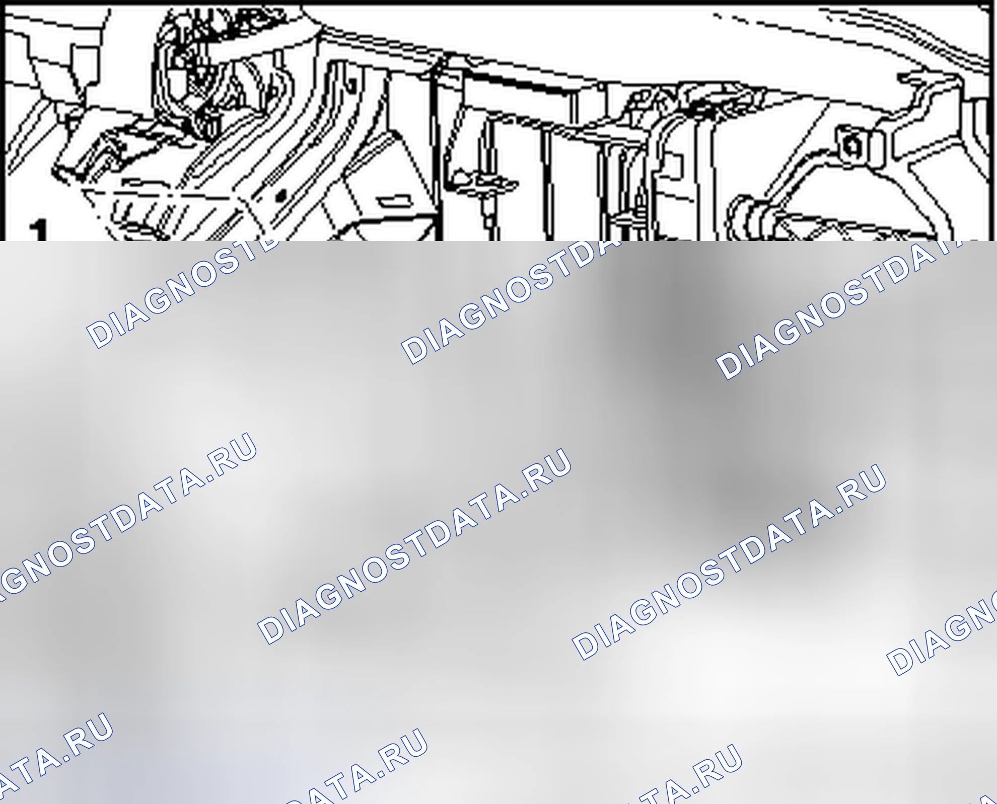 Рис. 15: ВЕНТИЛЯЦИОННЫЕ ОТВЕРСТИЯ КОЛОДЦА ДЛЯ НОГ ПЕРЕДНЕГО ПАССАЖИРА. Volkswagen Golf Mk6