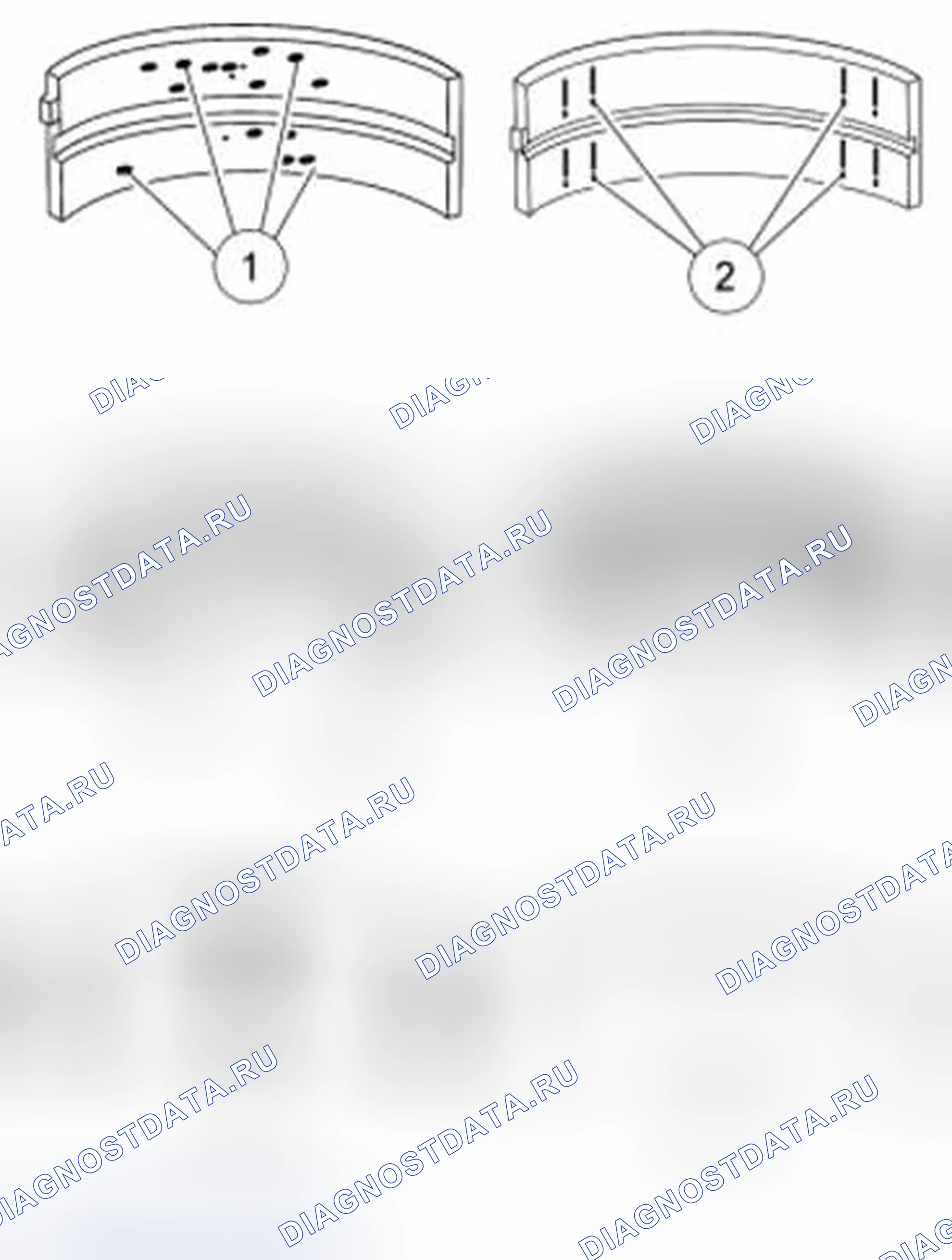 Рис. 342: Проверка подшипников. Ford Fiesta Mk6