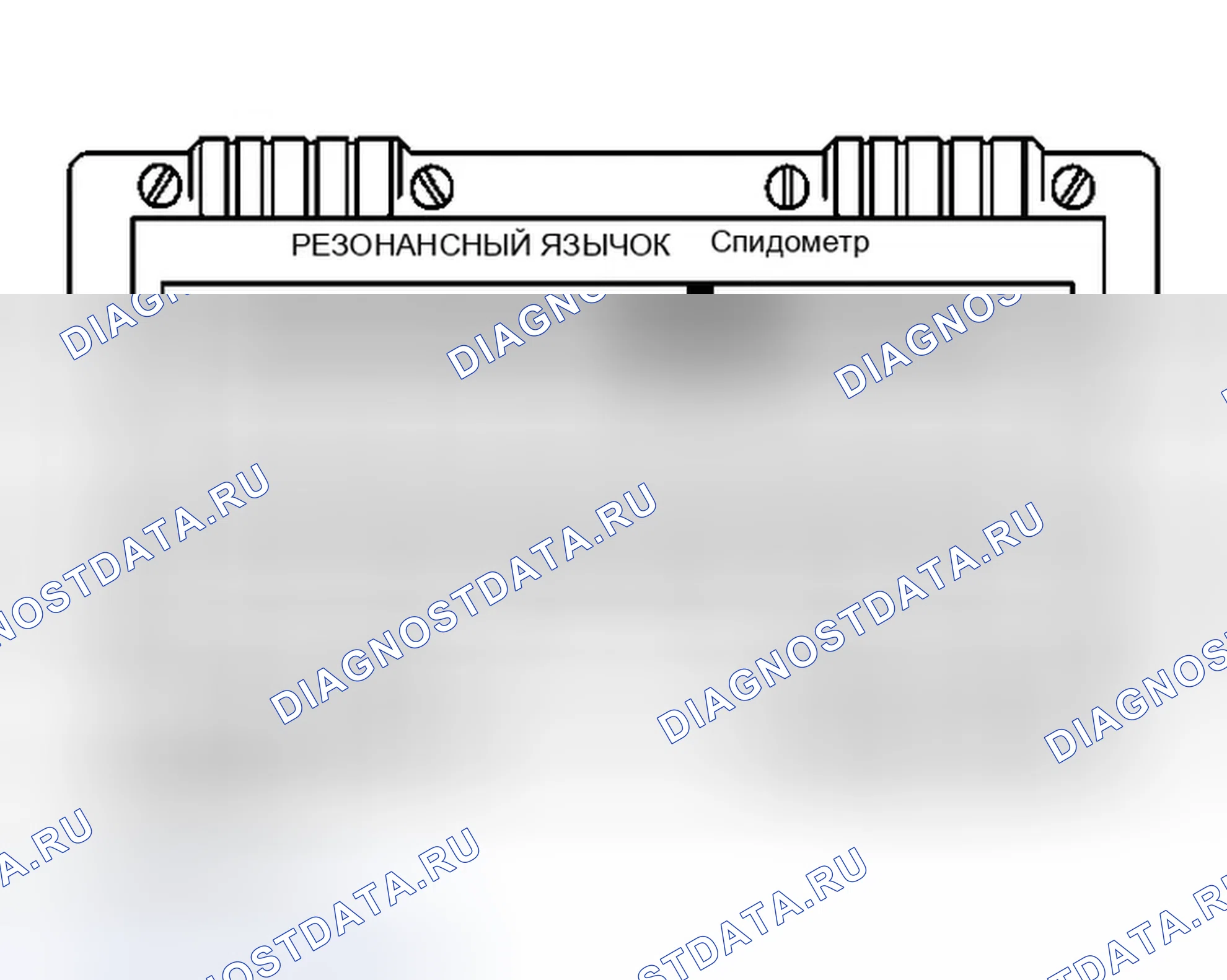 Рис. 43: Описание тахометра Reed. GMC Sierra 1500 HD 