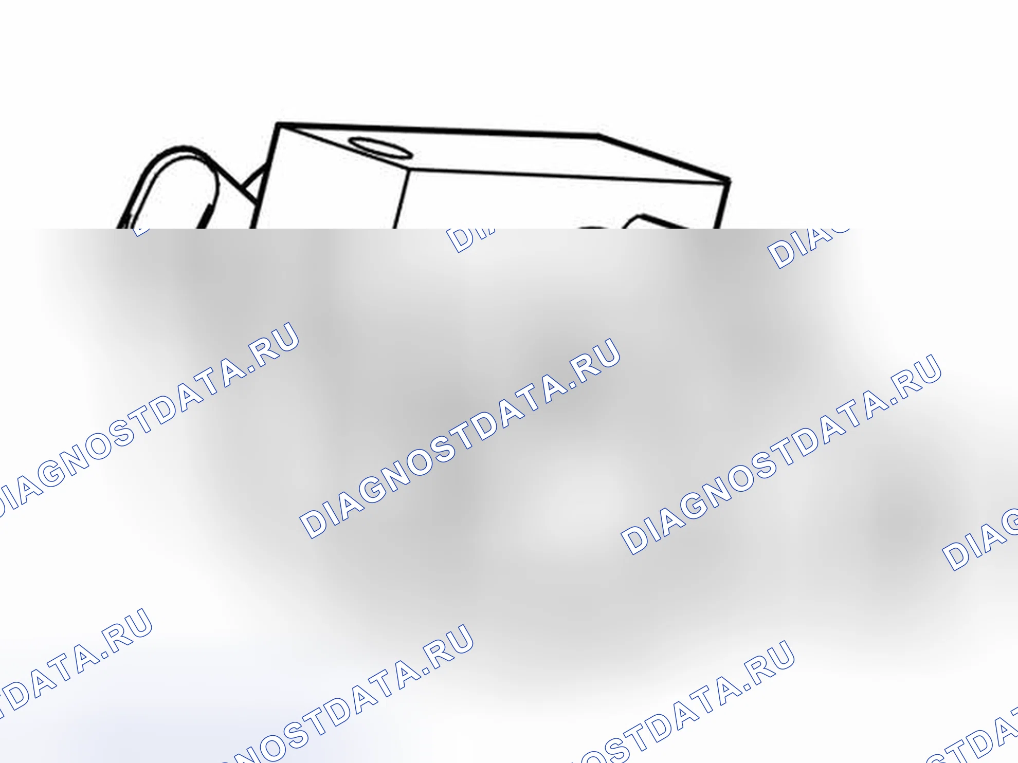 Рис. 28: УСТАНОВКА ВОДЯНОГО НАСОСА. Volvo V50 I рестайлинг