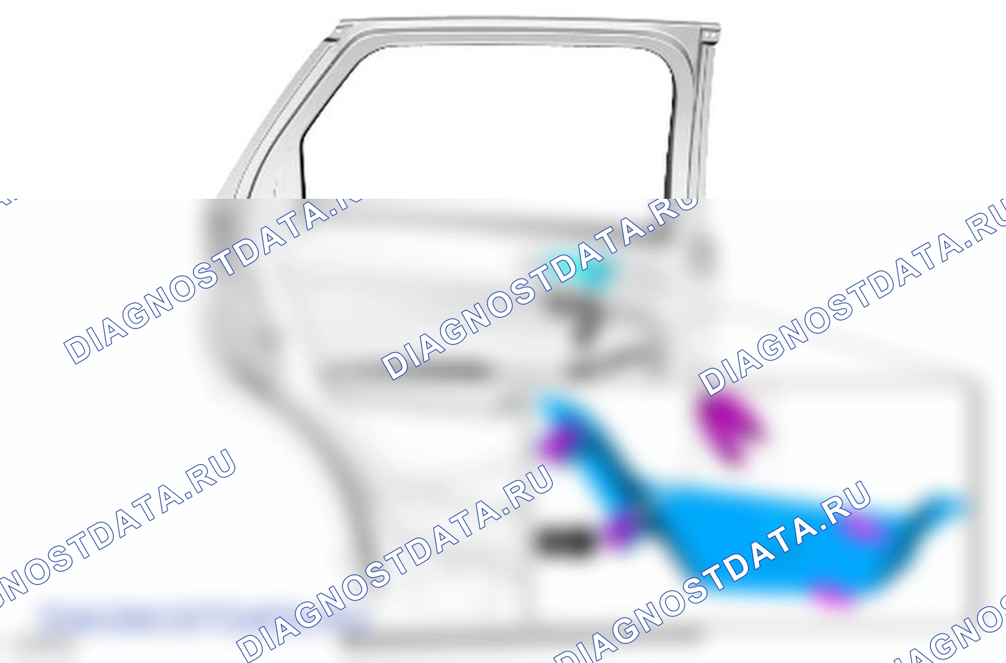 Как снять и установить панель отделки задней двери. Ford Galaxy III