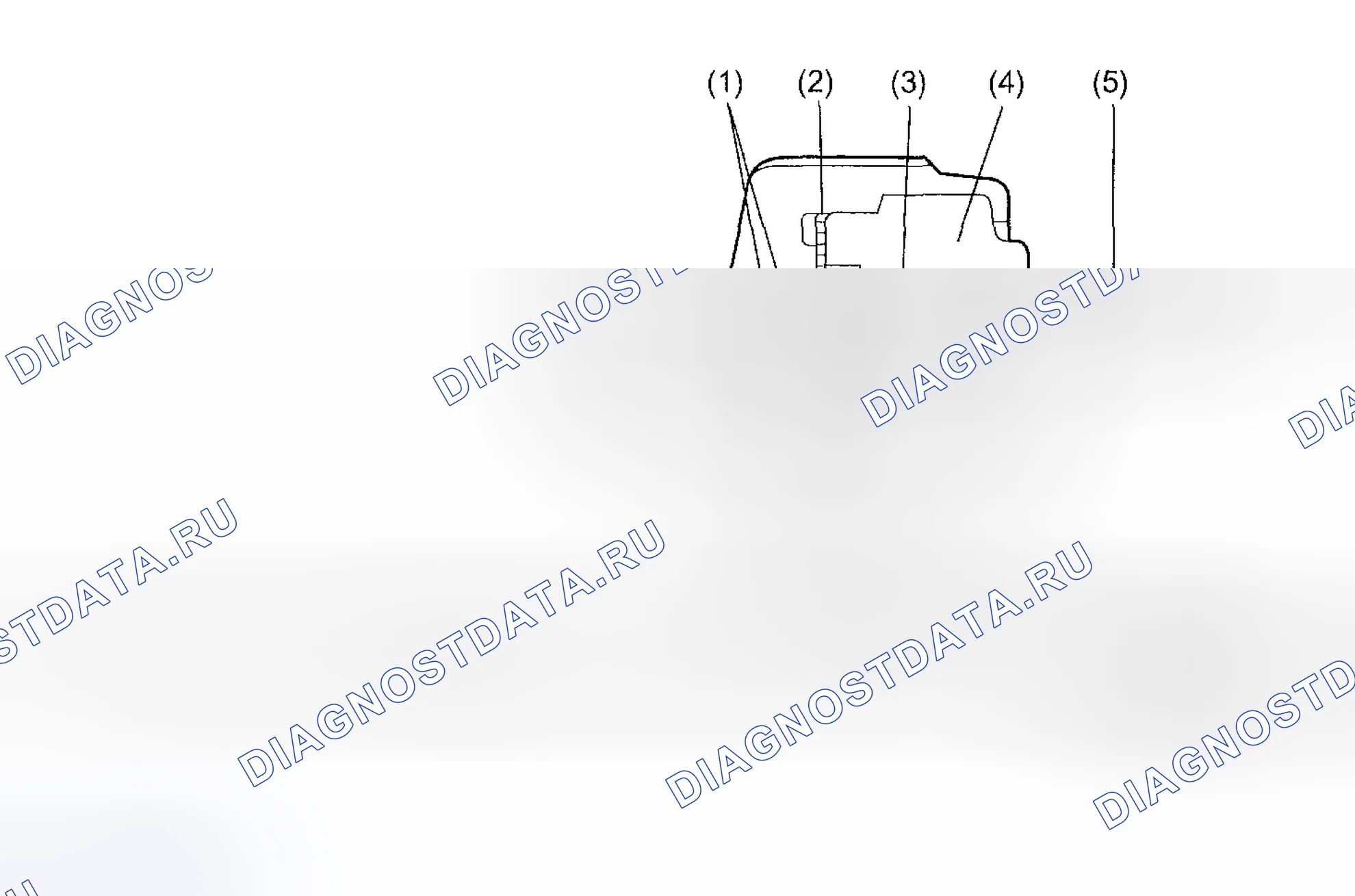 Рис. 74: РЕЛЕ ДАВЛЕНИЯ МАСЛА. Subaru Impreza GD/GC/GG рестайлинг