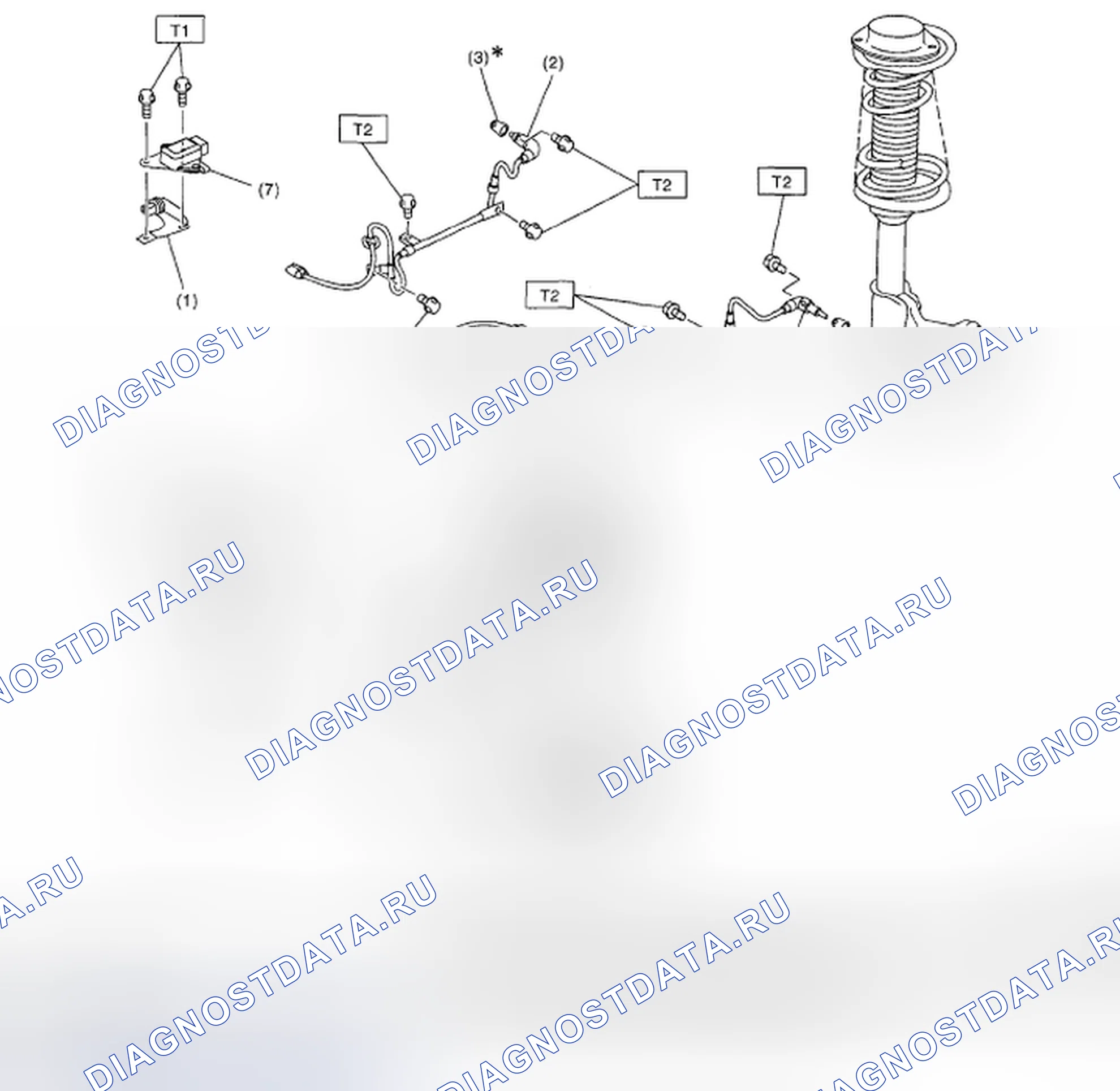 Рис. 54: ДАТЧИК. Subaru Impreza GD/GC/GG рестайлинг 2