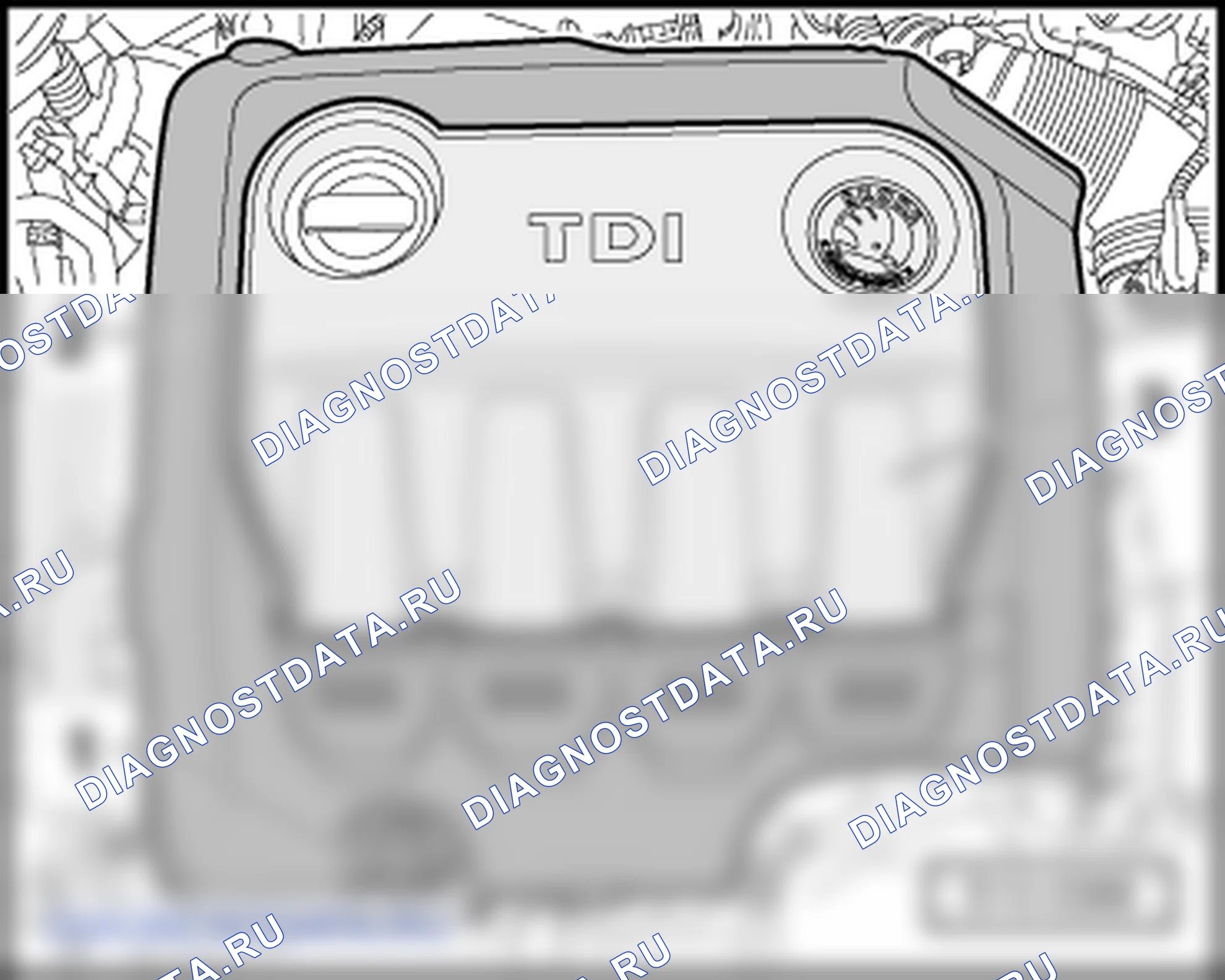 Как снять и установить двигатель (2.0/125 кВт TDI PD). Skoda Octavia Ii