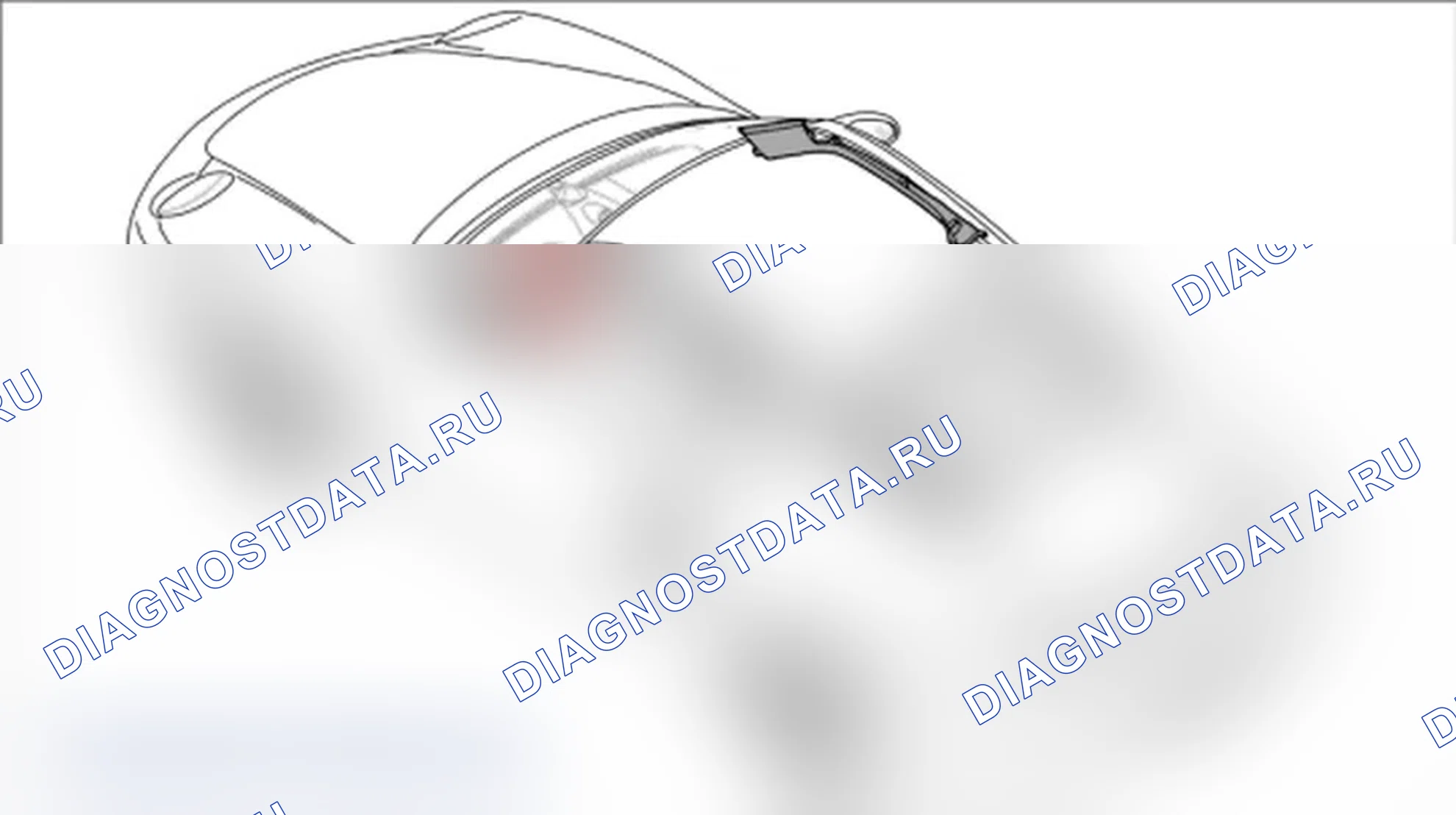 Рис. 155: Снятие облицовки стойки А. Porsche Boxster S 987