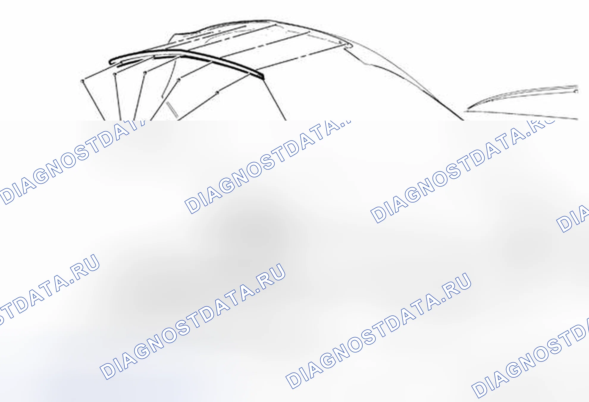 Рис. 112: Замена переднего уплотнения капота. Chevrolet Orlando I