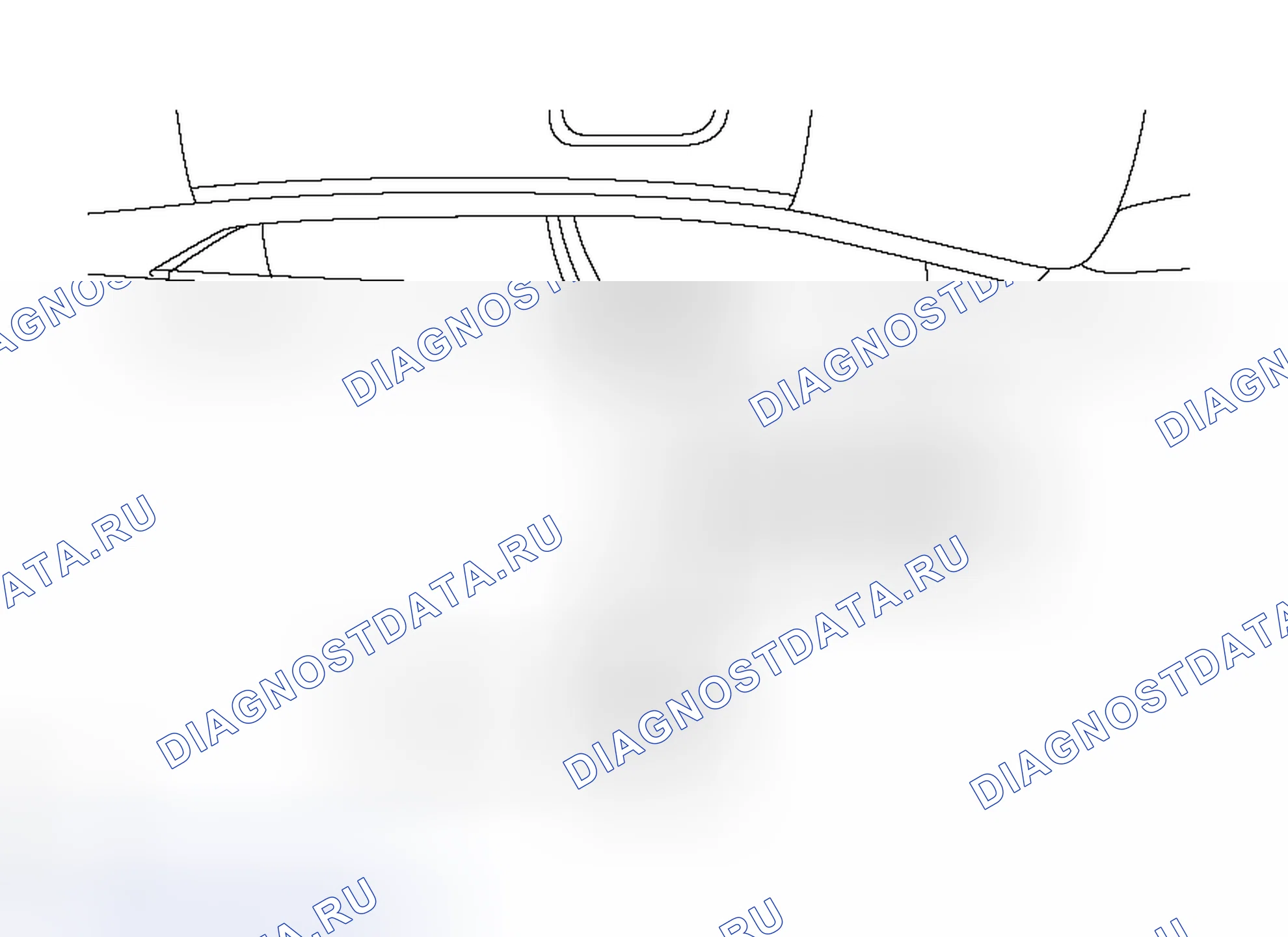 Рис. 264: ОСМОТР ТРАНСПОРТНОГО СРЕДСТВА. Toyota Avalon XX30