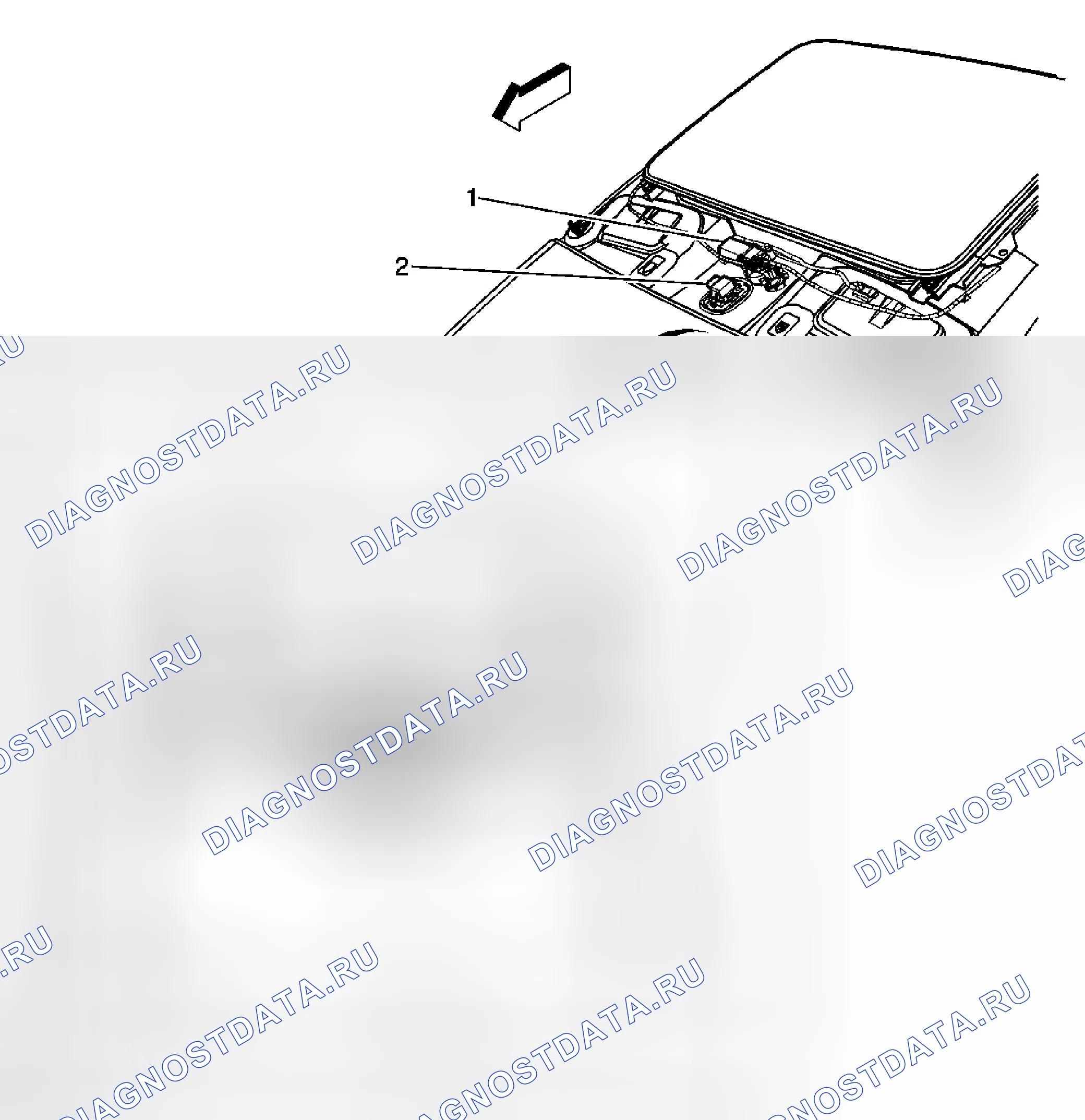 Рис. 3: Виды стационарных компонентов стеклоподъёмники. Chevrolet Cobalt I