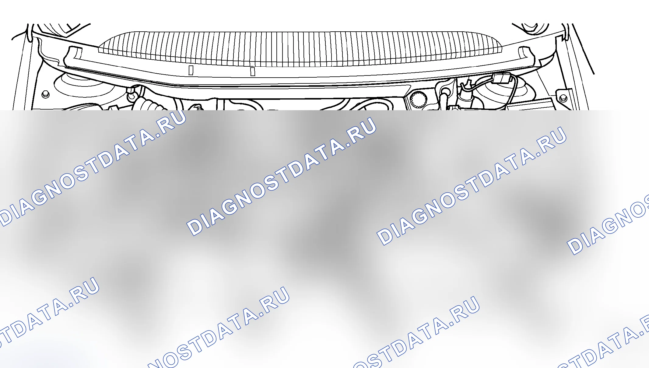 Рис. 290: СТАНДАРТНАЯ ПРОЦЕДУРА - ПРОВЕРКА УРОВНЯ МОТОРНОГО МАСЛА. Dodge Caravan IV