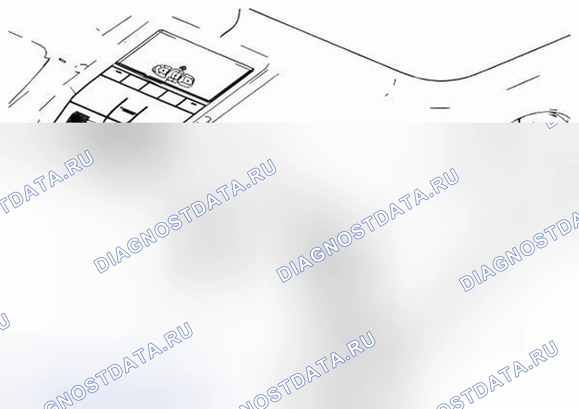 Рис. 88: Замена подставки Sunshade. Kia Optima I