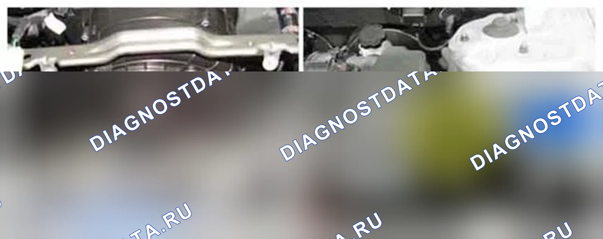 Рис. 143: Расположение компонентов. Hyundai Santa Fe II рестайлинг
