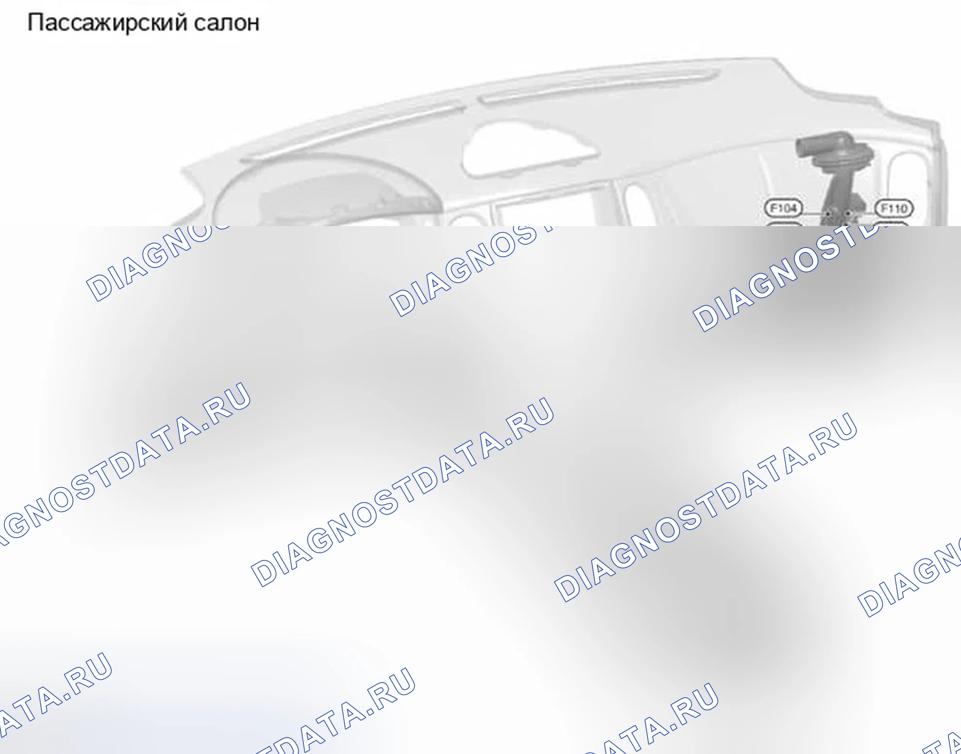 Рис. 91: ПАССАЖИРСКИЙ САЛОН. Infiniti QX50 I