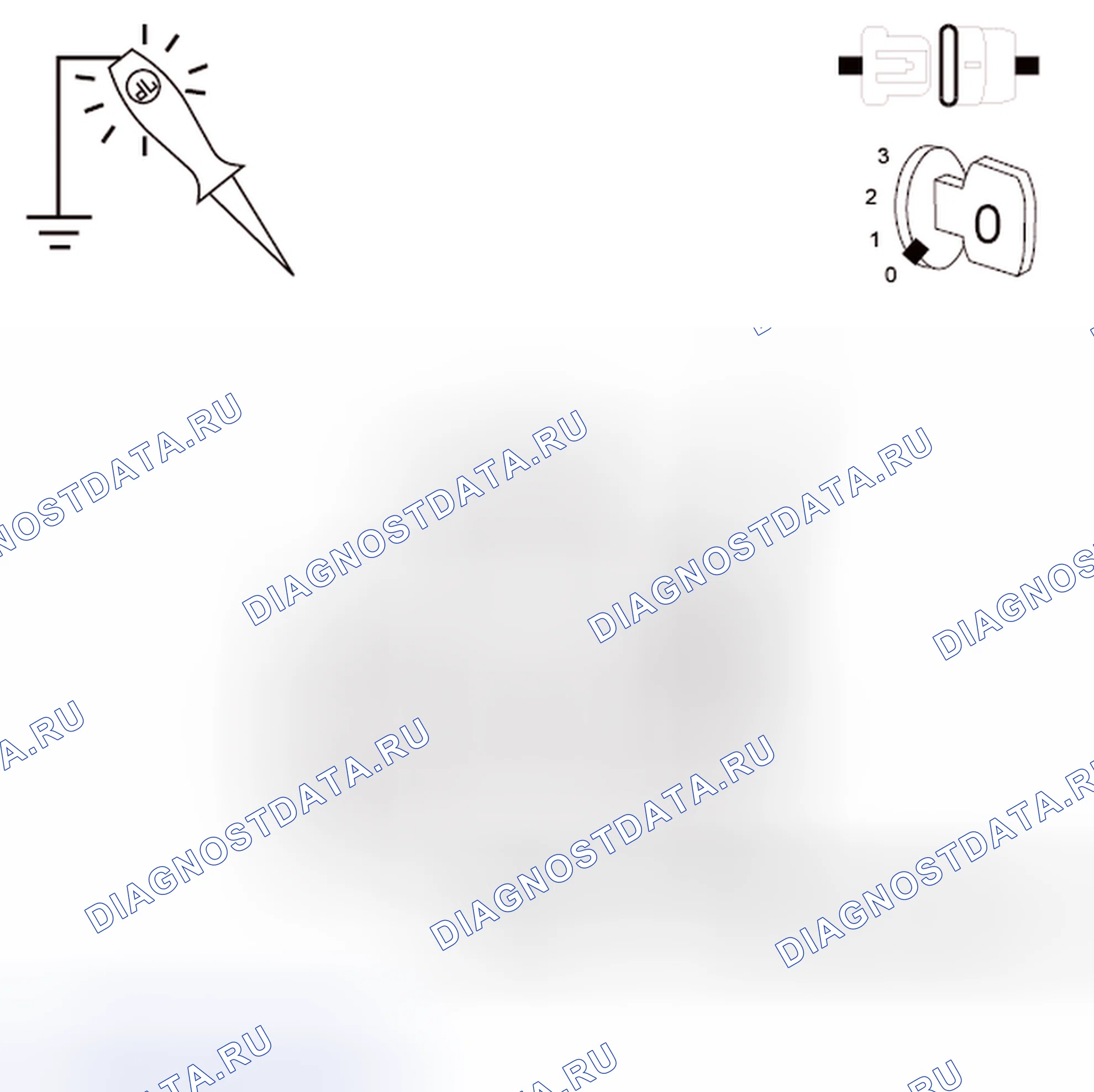 Рис. 118: ДИАГНОСТИЧЕСКИЙ ТЕСТ. Dodge Grand Caravan V