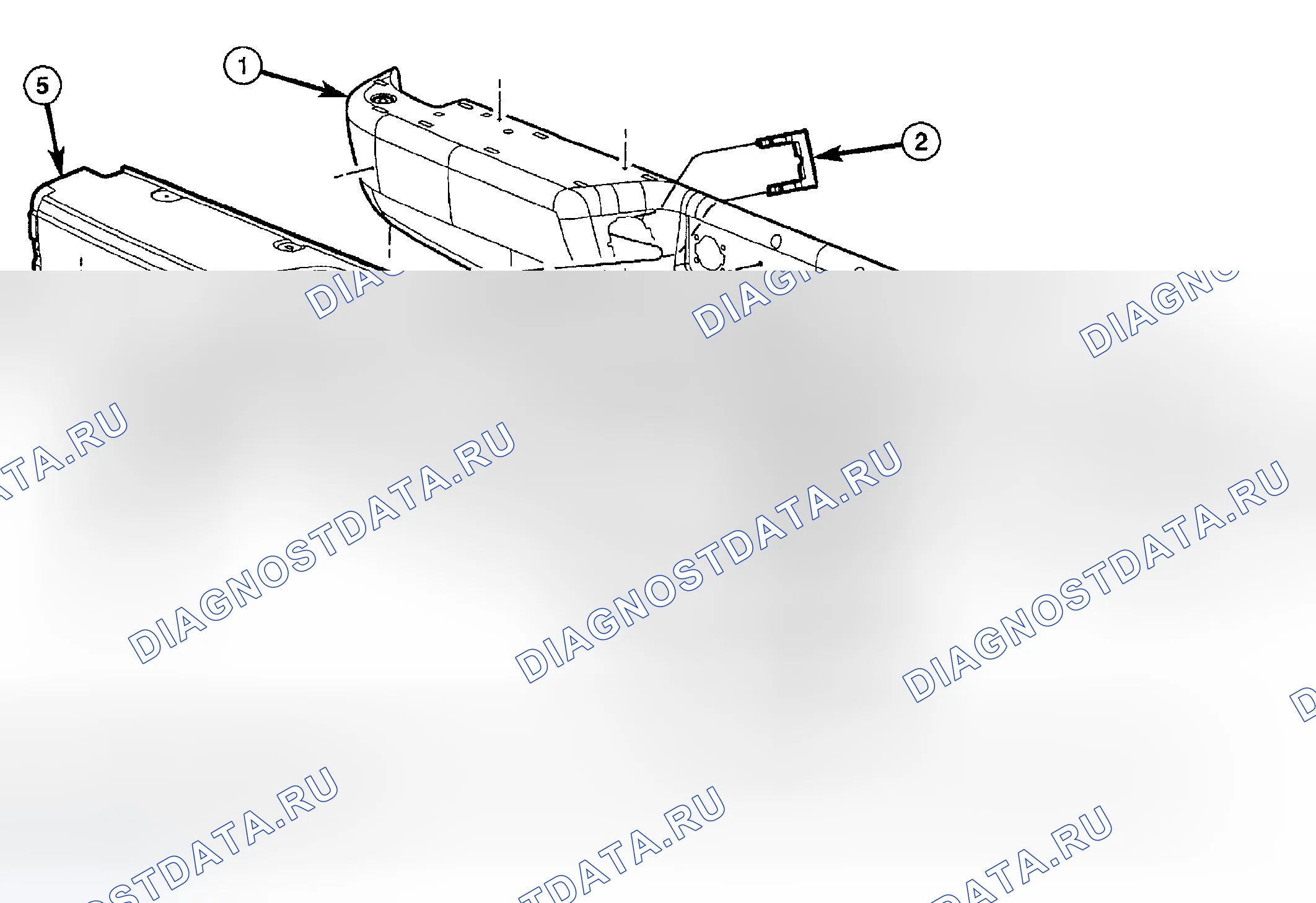 Рис. 17: УСТАНОВКА. Dodge Pickup R1500 