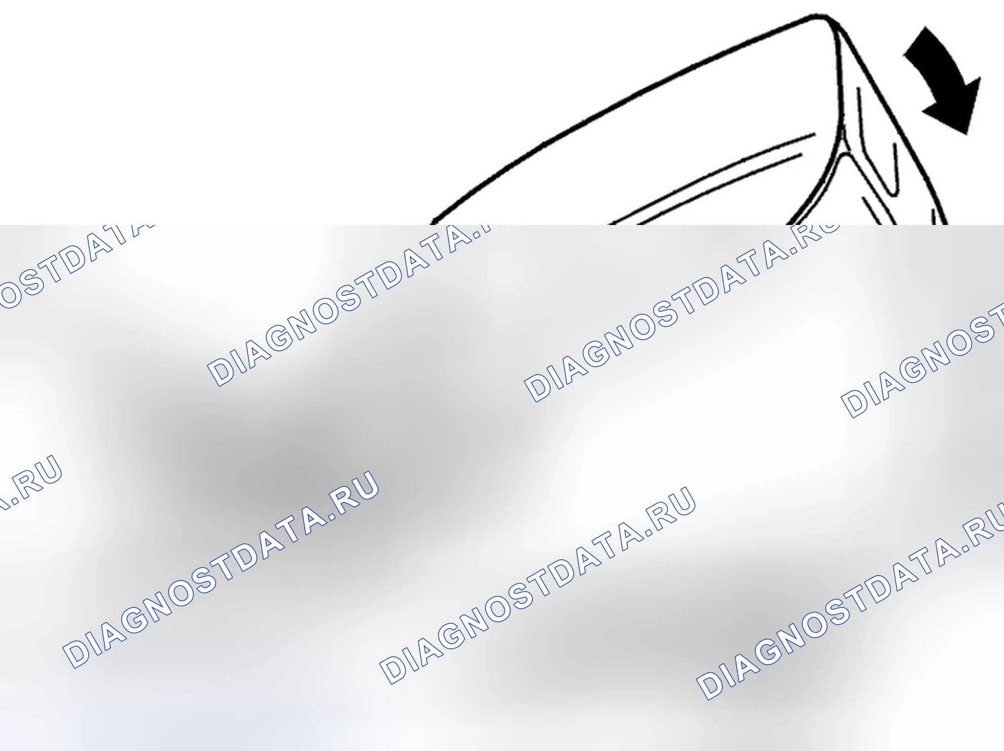 Рис. 93: Установка центральной консоли. Volvo V70 II