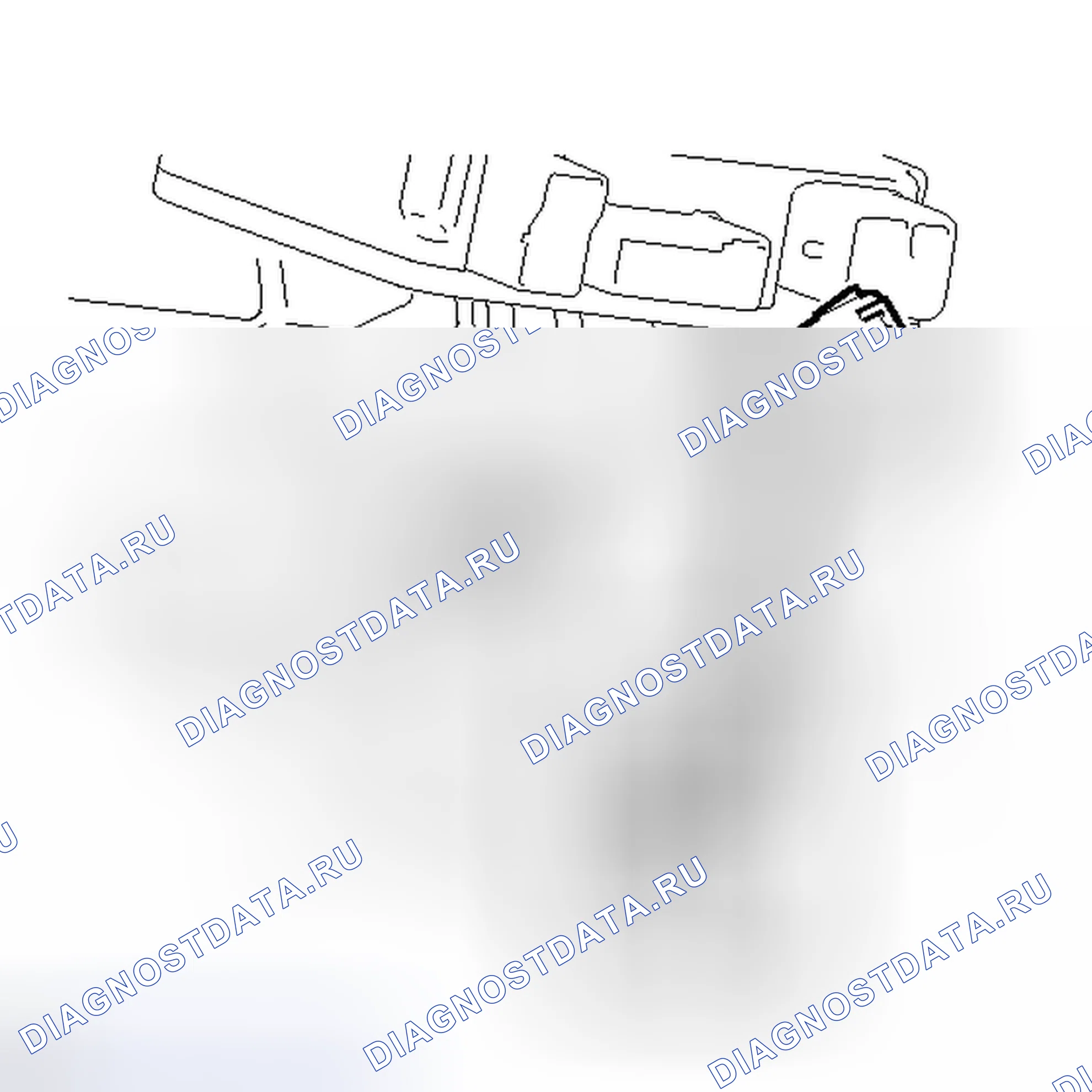 Рис. 223: ДЕМОНТАЖ. Toyota Highlander II рестайлинг
