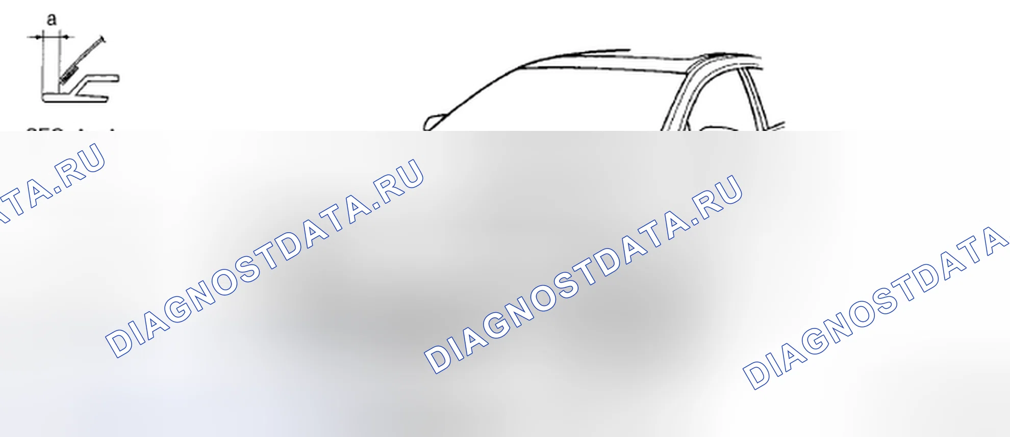 Рис. 5: Регулировка зазора. Mazda 6 GH рестайлинг
