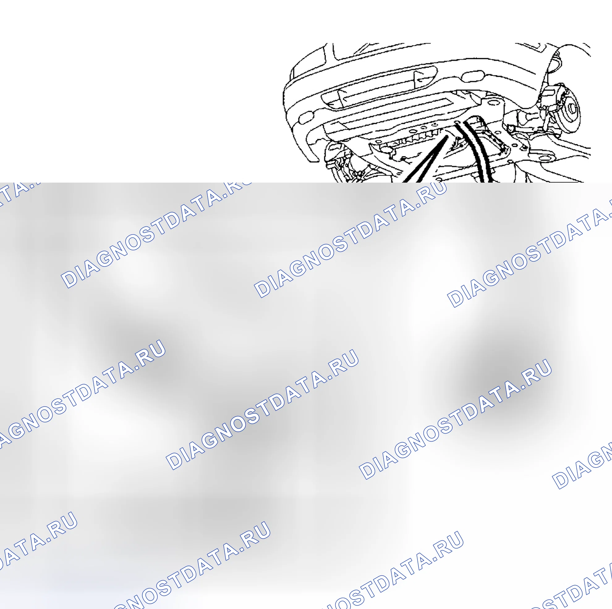 Рис. 423: При заполнении (выбрать метод 1 или 2). Volvo XC90 I