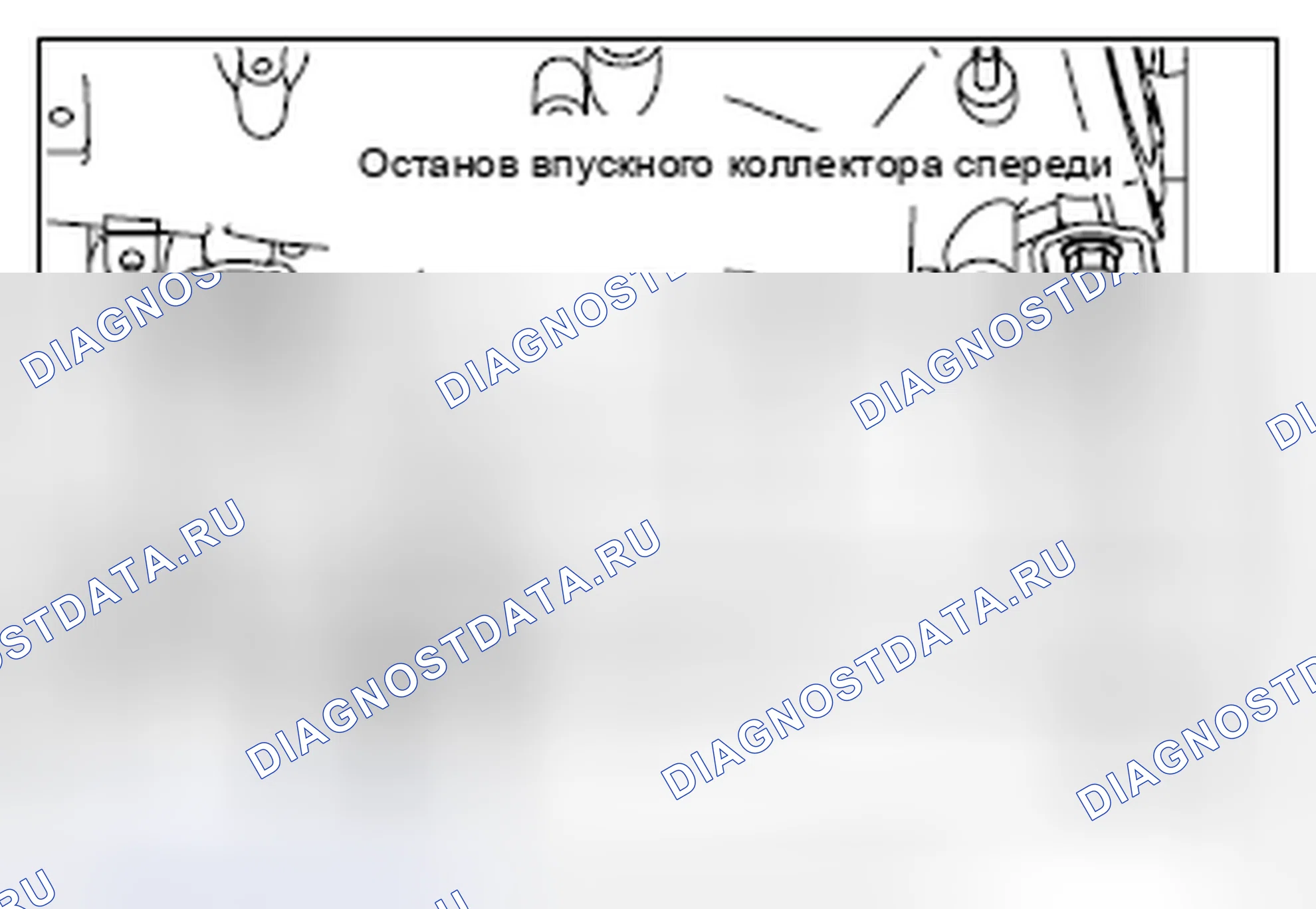 Рис. 523: > > C < < МОНТАЖ КРЕПЛЕНИЯ ВПУСКНОГО КОЛЛЕКТОРА. Mazda MX-5 NB