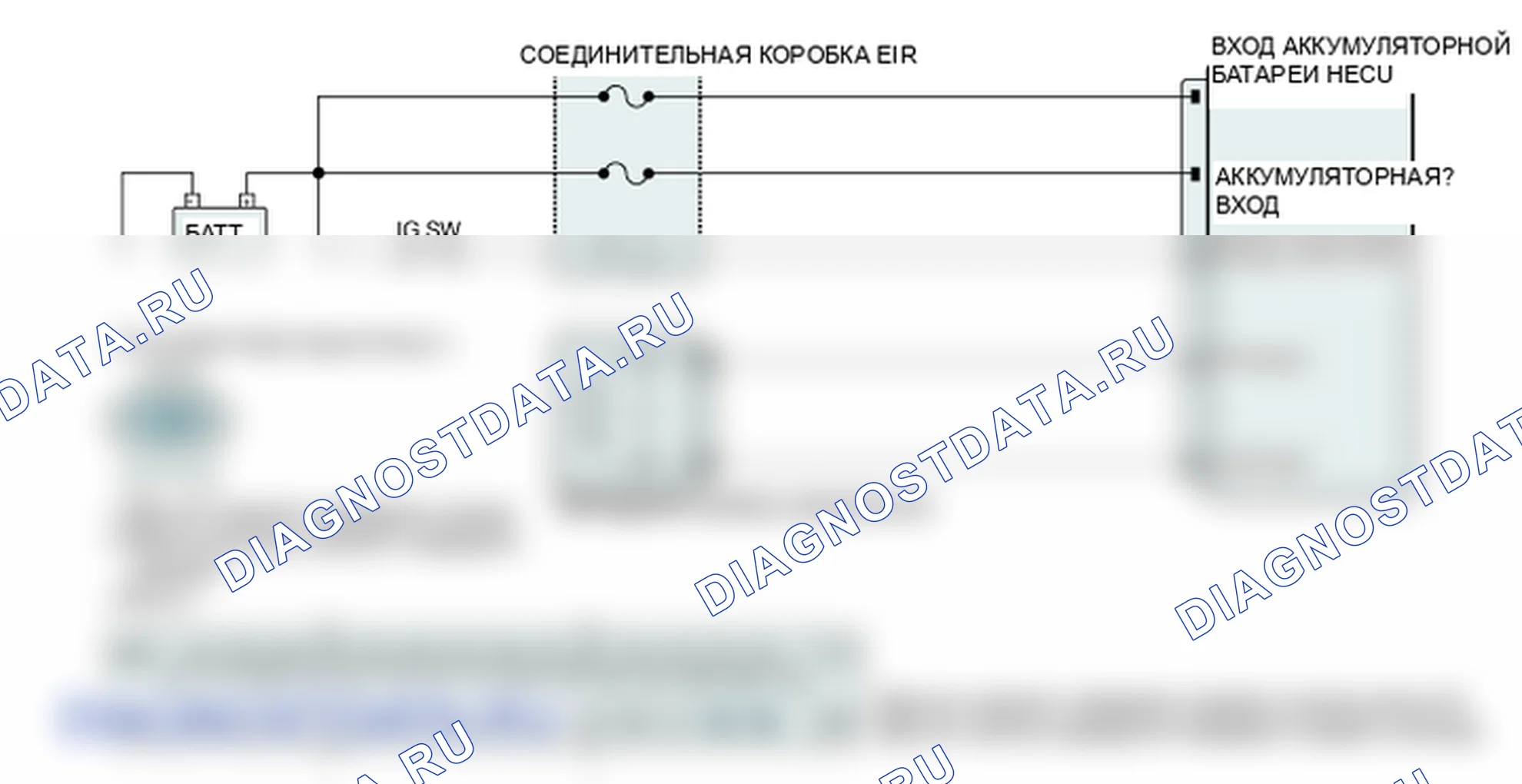 Диагностическая схема — C1205 Датчик скорости колеса передний-правый неверный/нет сигнала. Hyundai Genesis BH
