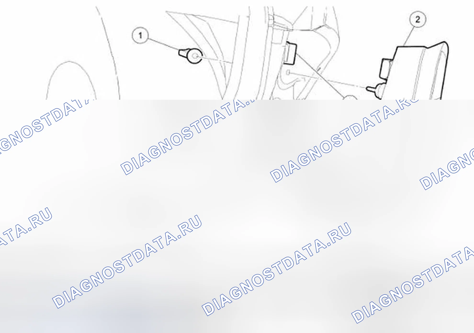 Рис. 12: Задний фонарь в сборе. Ford Focus II