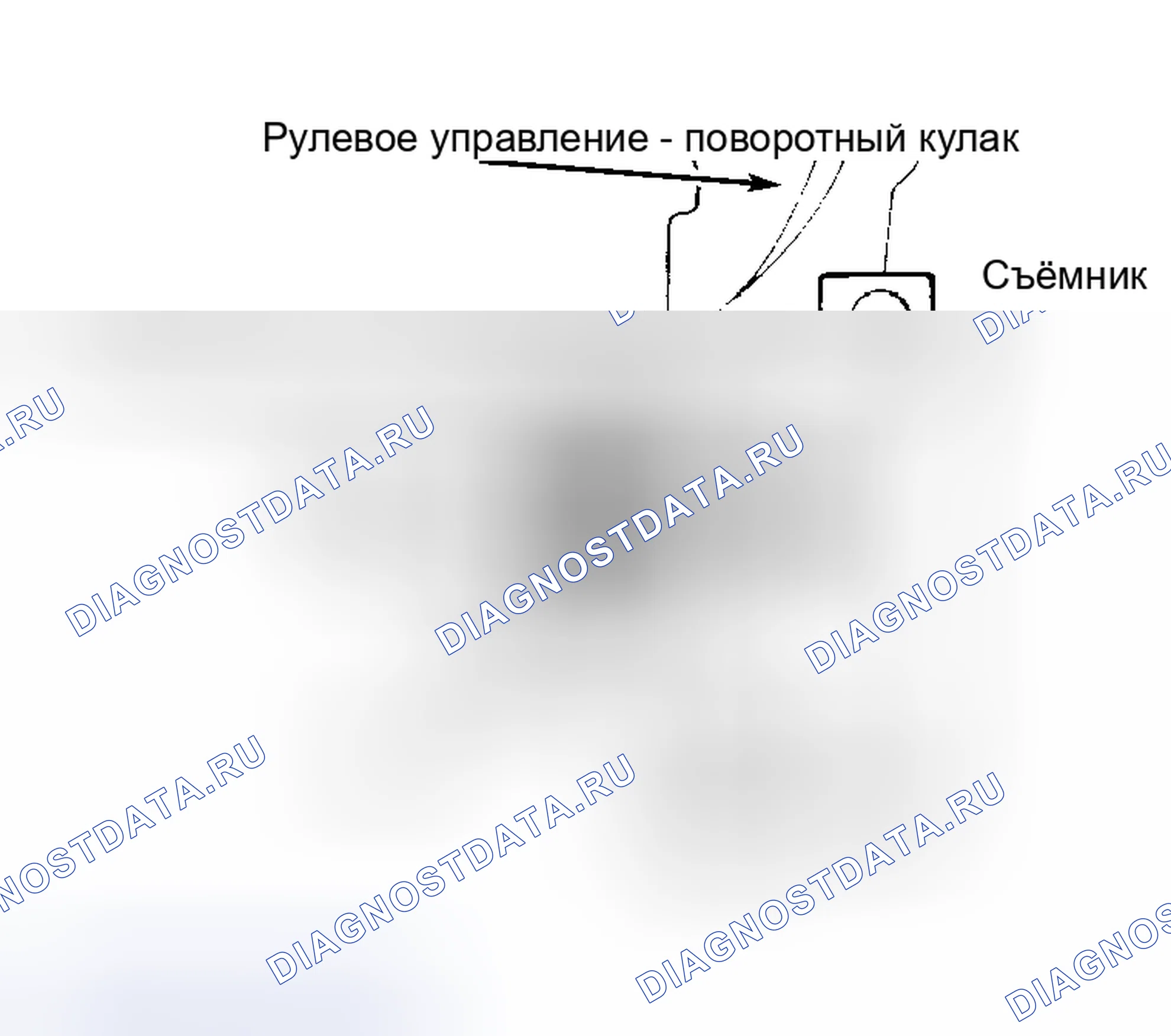 Рис. 4: Демонтаж. Hyundai Excel II