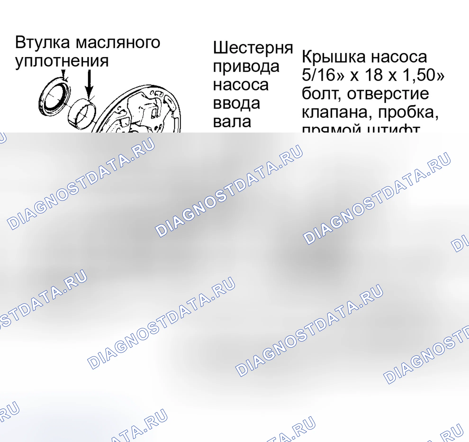 Рис. 107: МАСЛЯНЫЙ НАСОС. GMC Cab & Chassis K2500 